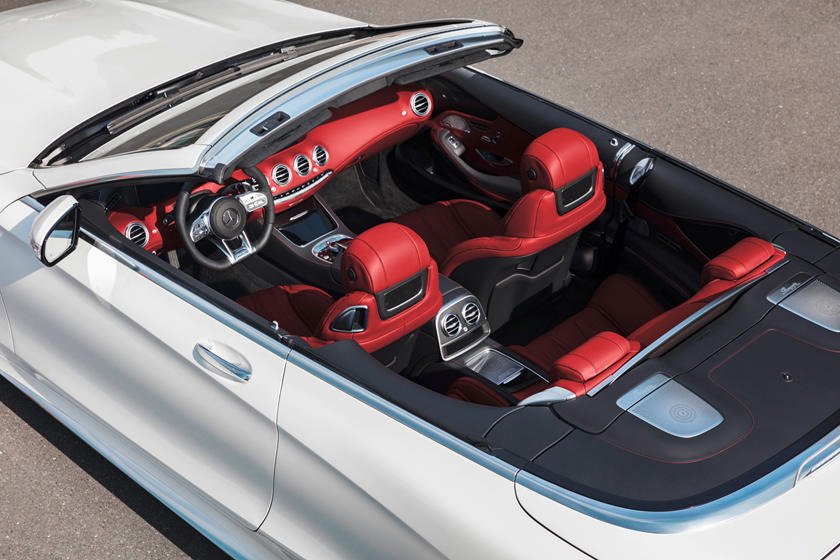 2020 Mercedes Amg S63 Convertible Interior Photos Carbuzz