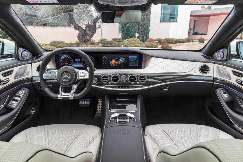 2020 Mercedes Amg S63 Sedan Interior Photos Carbuzz