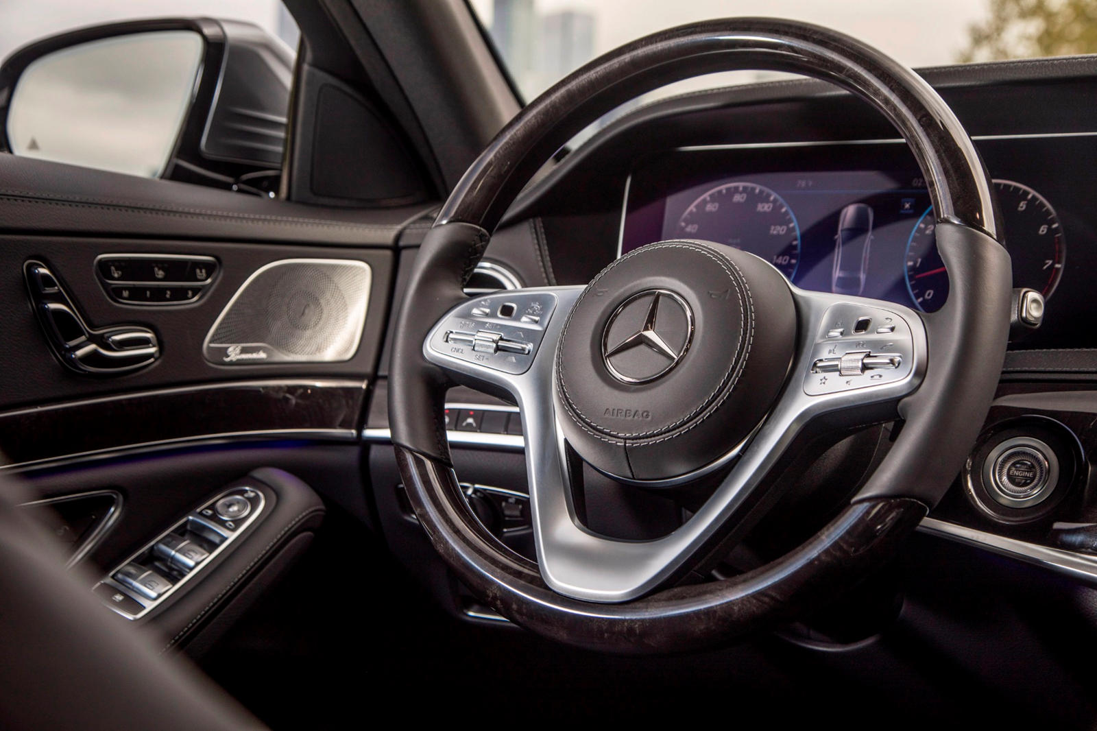 MercedesBenz SClass 2021 xe sang dẫn đầu công nghệ  Autozonevn