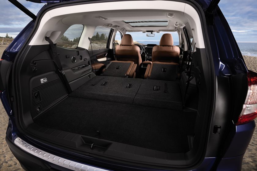 2020 Subaru Ascent Review Trims Specs New Interior Features Exterior Design And Specifications Carbuzz - Subaru Ascent Seats Folded Down