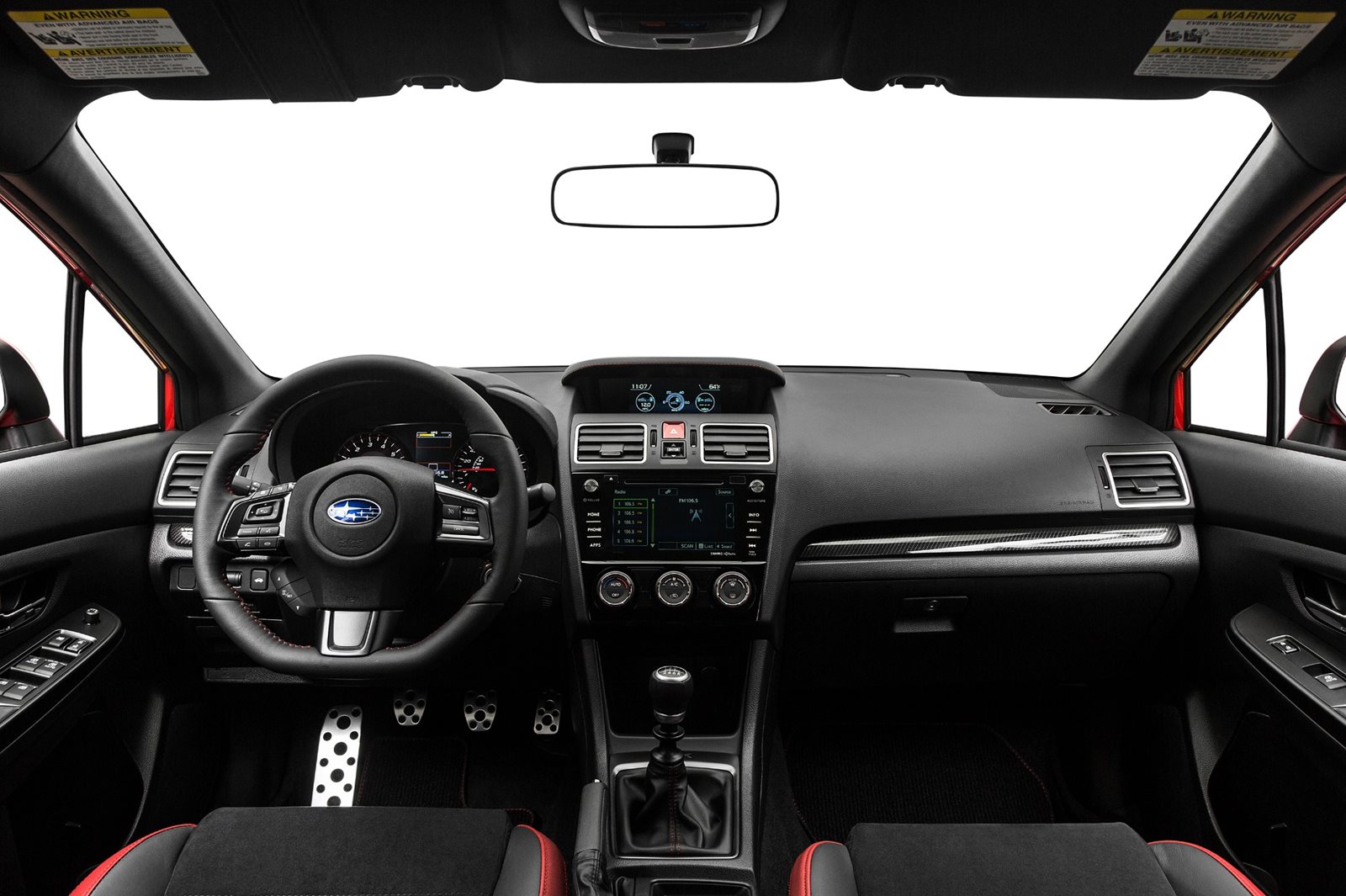 2020 Subaru WRX Sedan Dashboard
