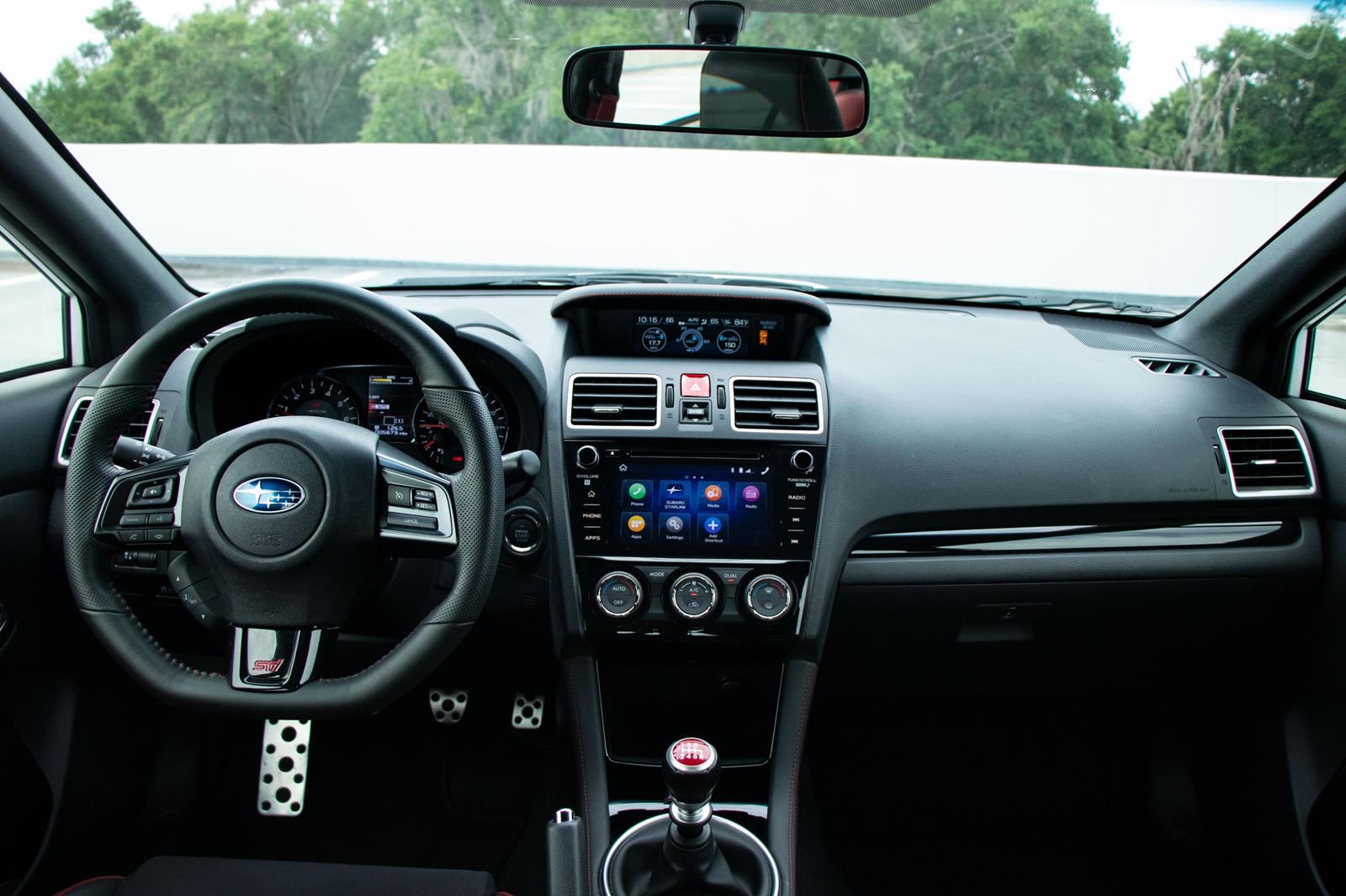 2020 Subaru WRX STI Dashboard
