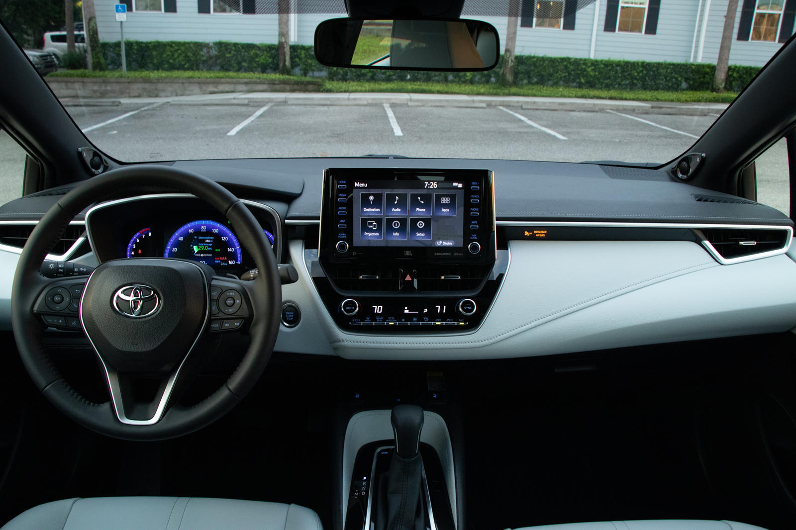 2020 Toyota Corolla Hatchback Dashboard