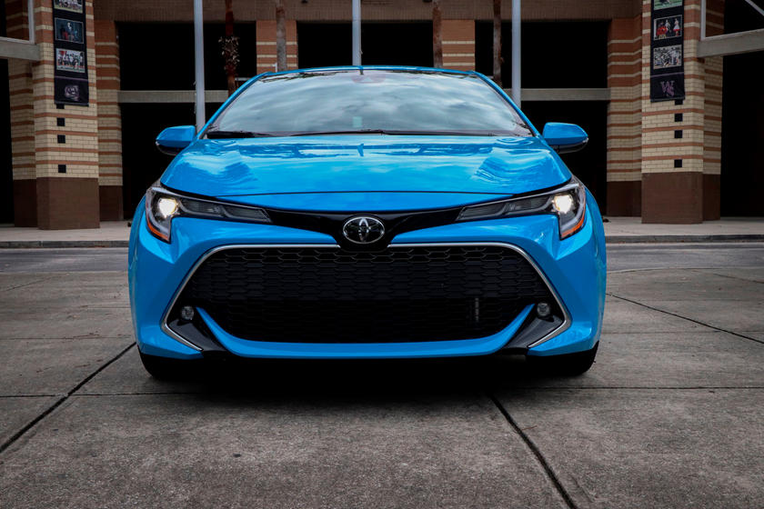 2020 Toyota Corolla Hatchback Front View. 