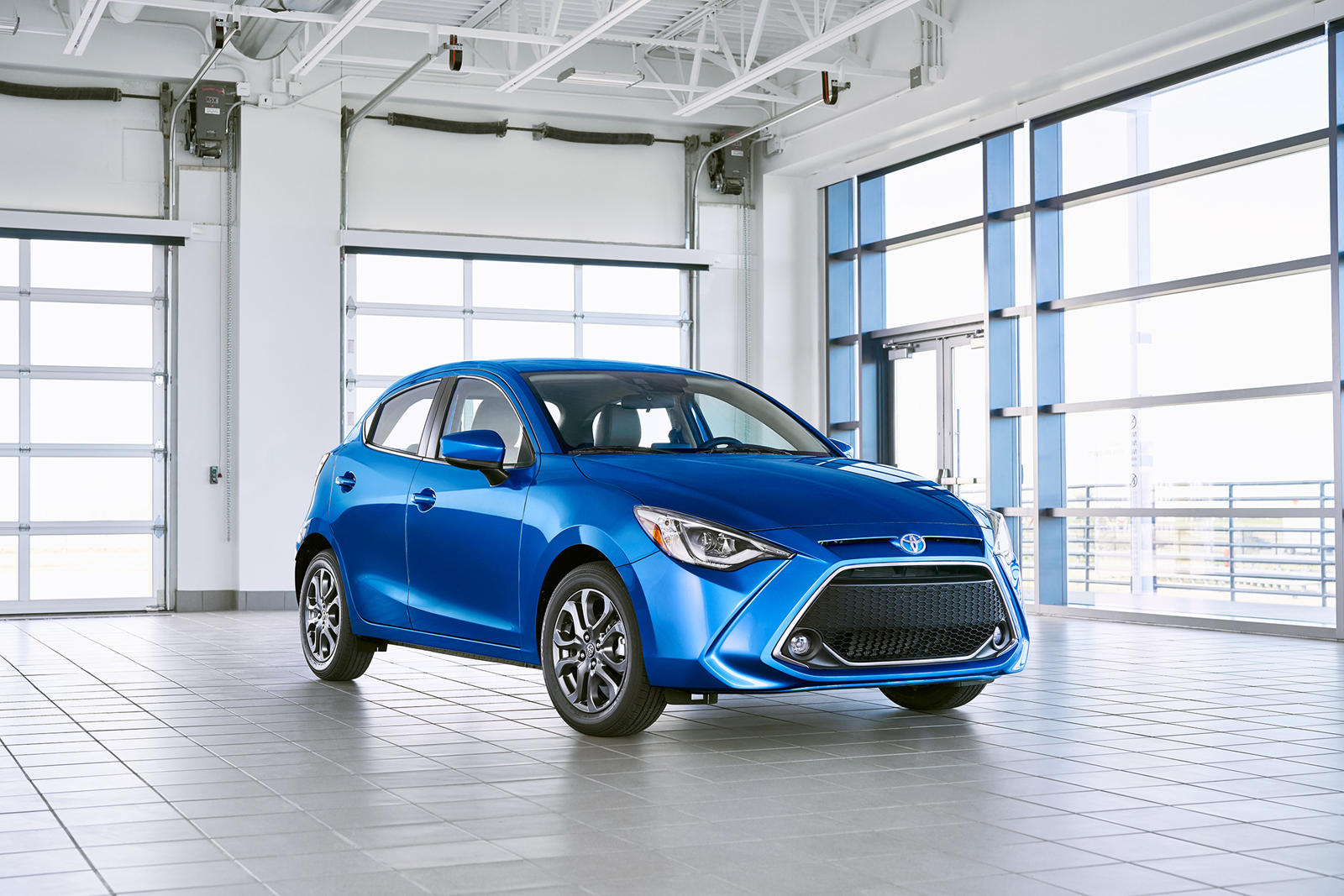 2020 Toyota Yaris Hatchback Front Angle View