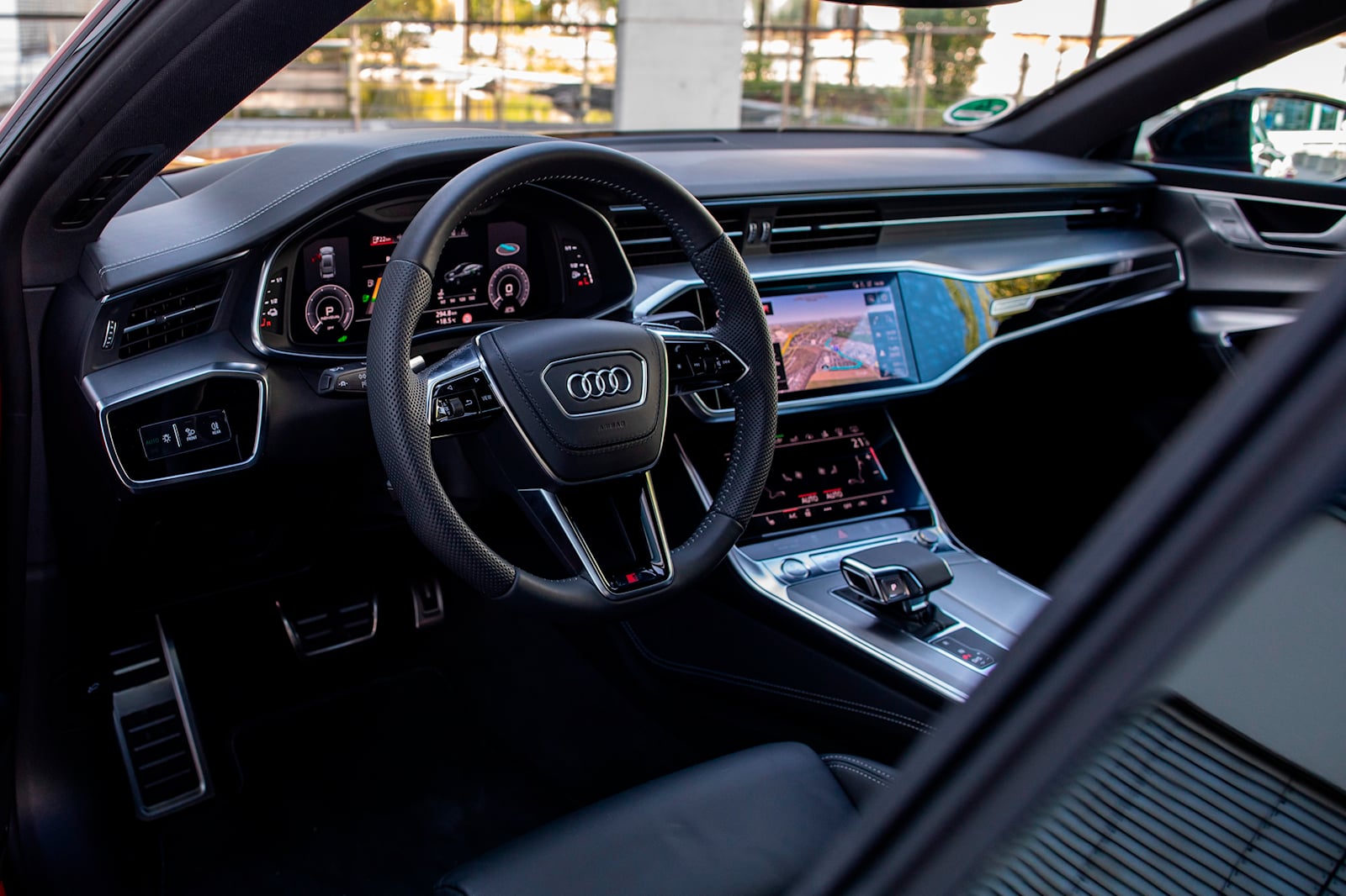 2021 Audi A7 Sportback Central Console
