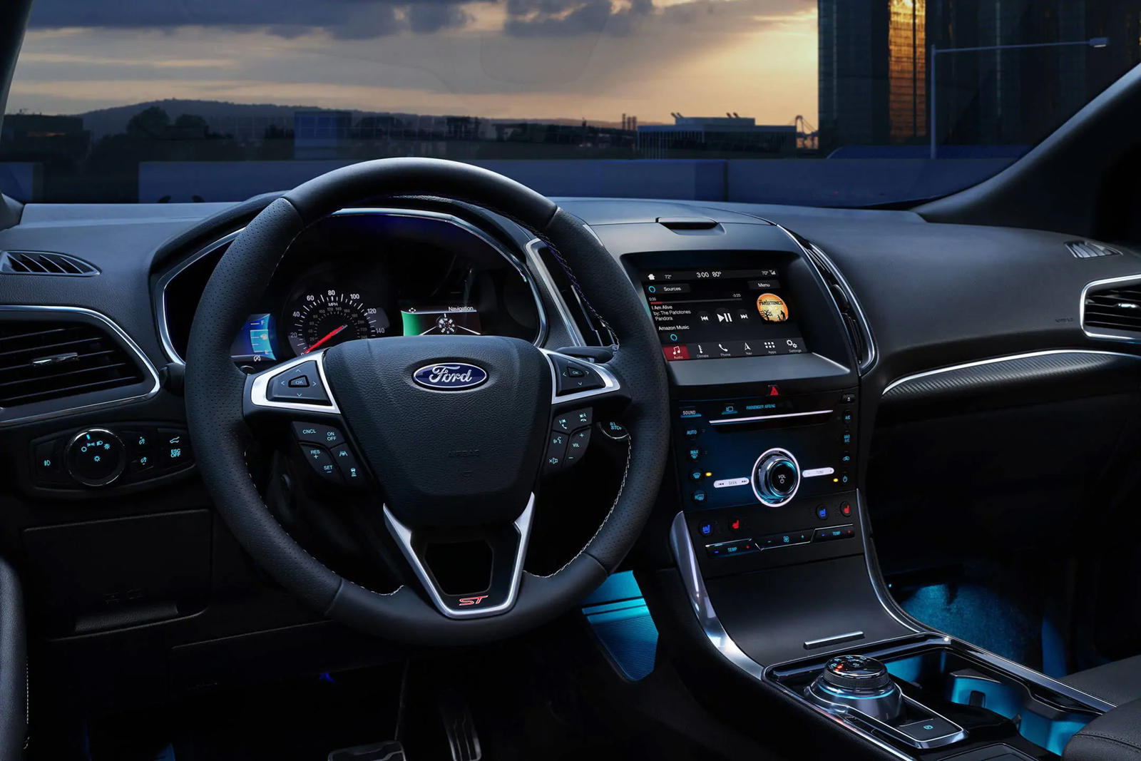 2020 ford edge interior trunk