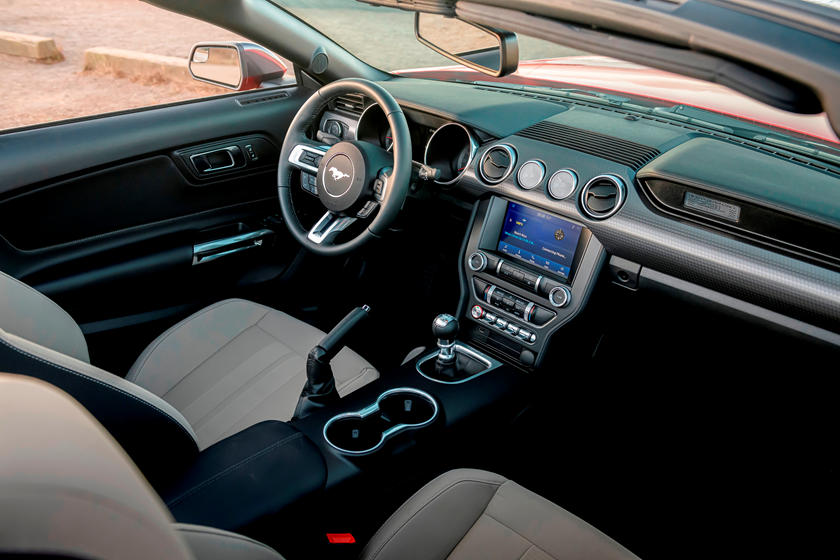 2021 Ford Mustang Convertible Interior Photos Carbuzz