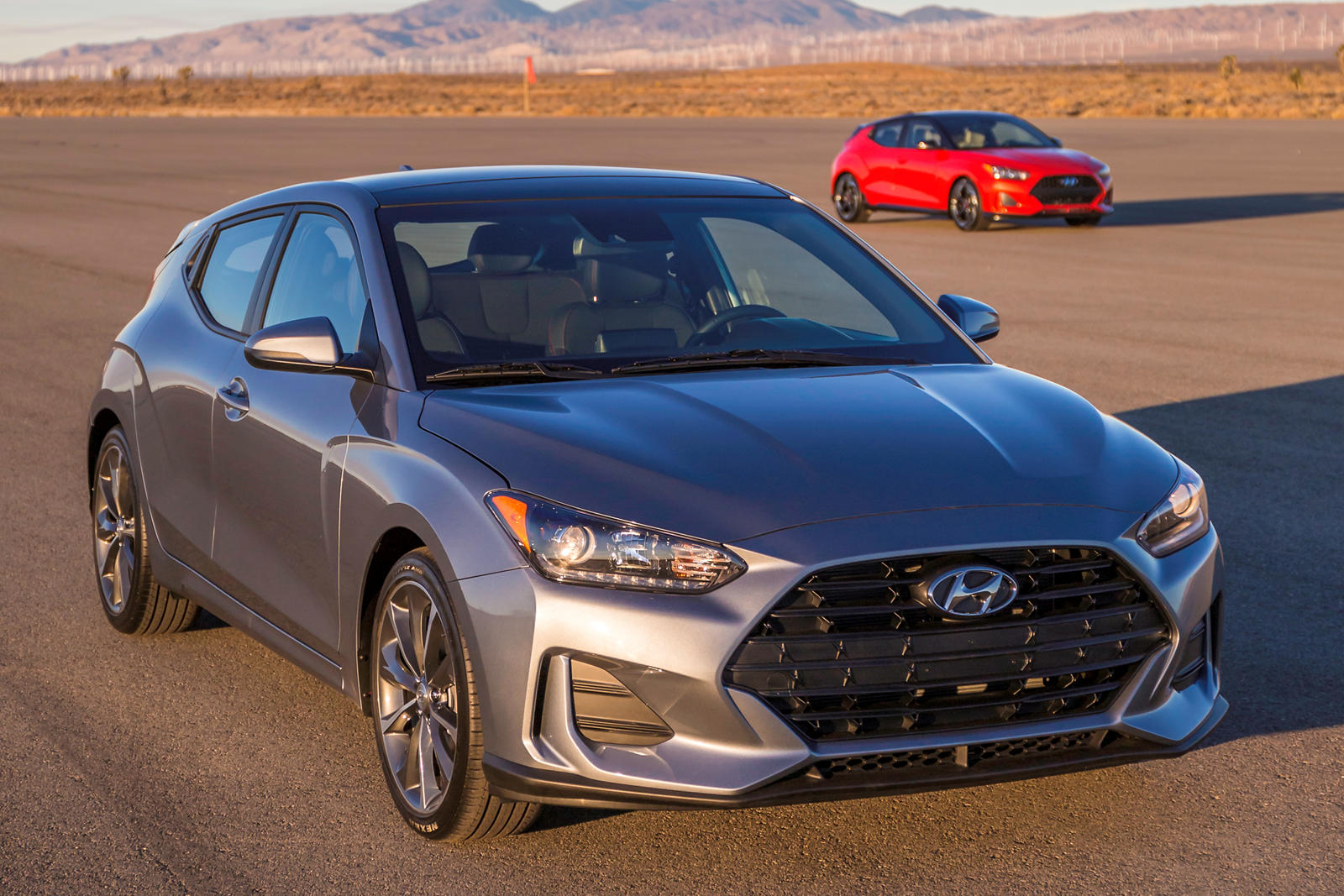 2021 Hyundai Veloster Front Angle View