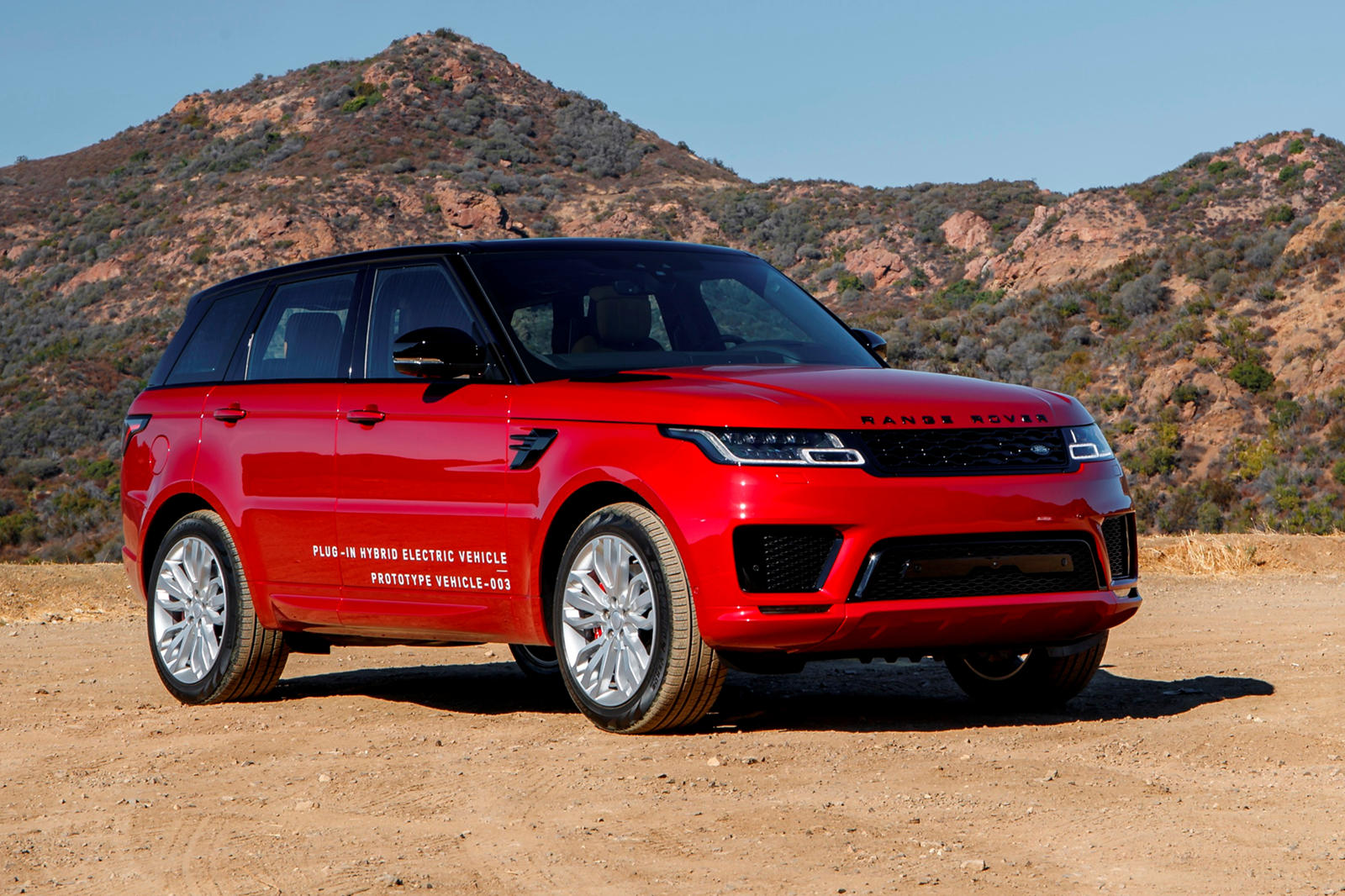 2021 Land Rover Range Rover Sport Hybrid Front Angle View
