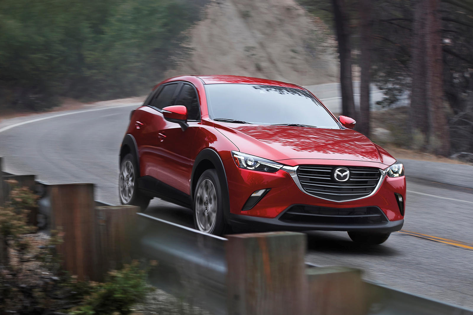 2021 Mazda CX-3 Front View Driving