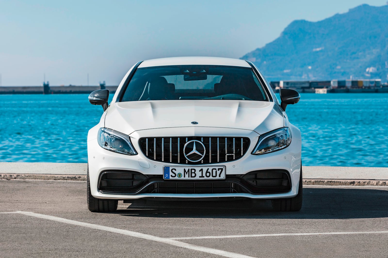 2021 Mercedes-AMG C63 Coupe Front View