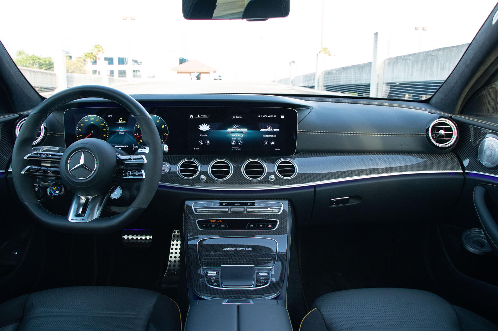 2021 Mercedes-AMG E63 Wagon Cockpit
