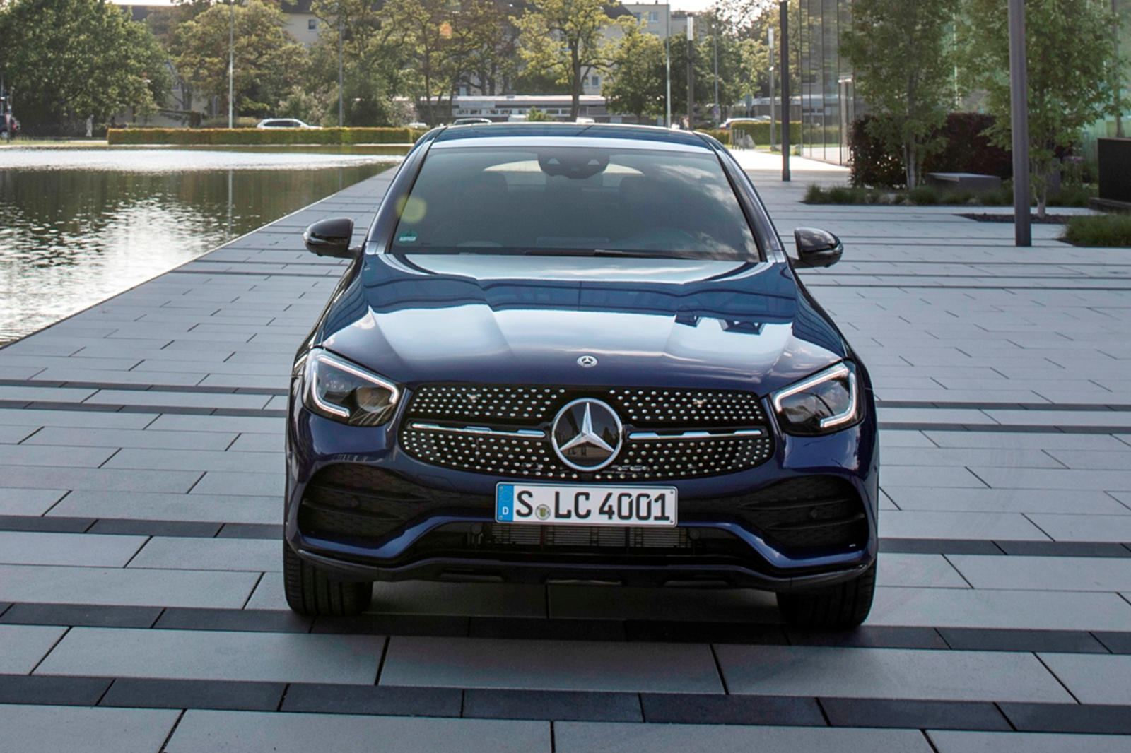 2021 Mercedes-Benz GLC-Class Coupe Front View