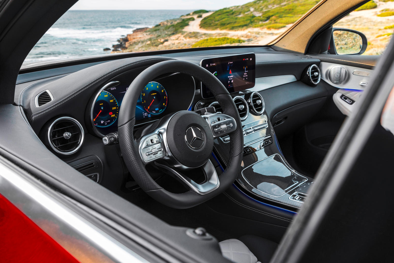 2021 Mercedes-Benz GLC-Class Coupe Steering Wheel