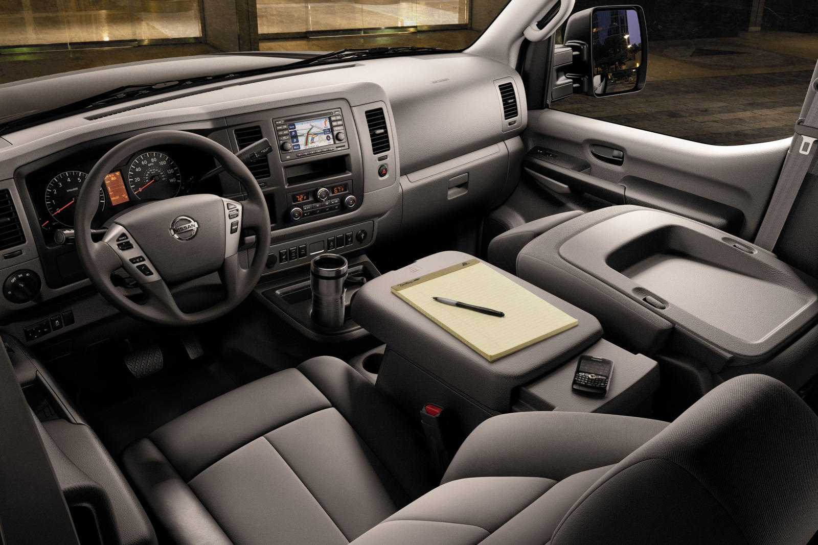 2021 Nissan NV Passenger Interior Dimensions: Seating, Cargo Space & Trunk  Size - Photos