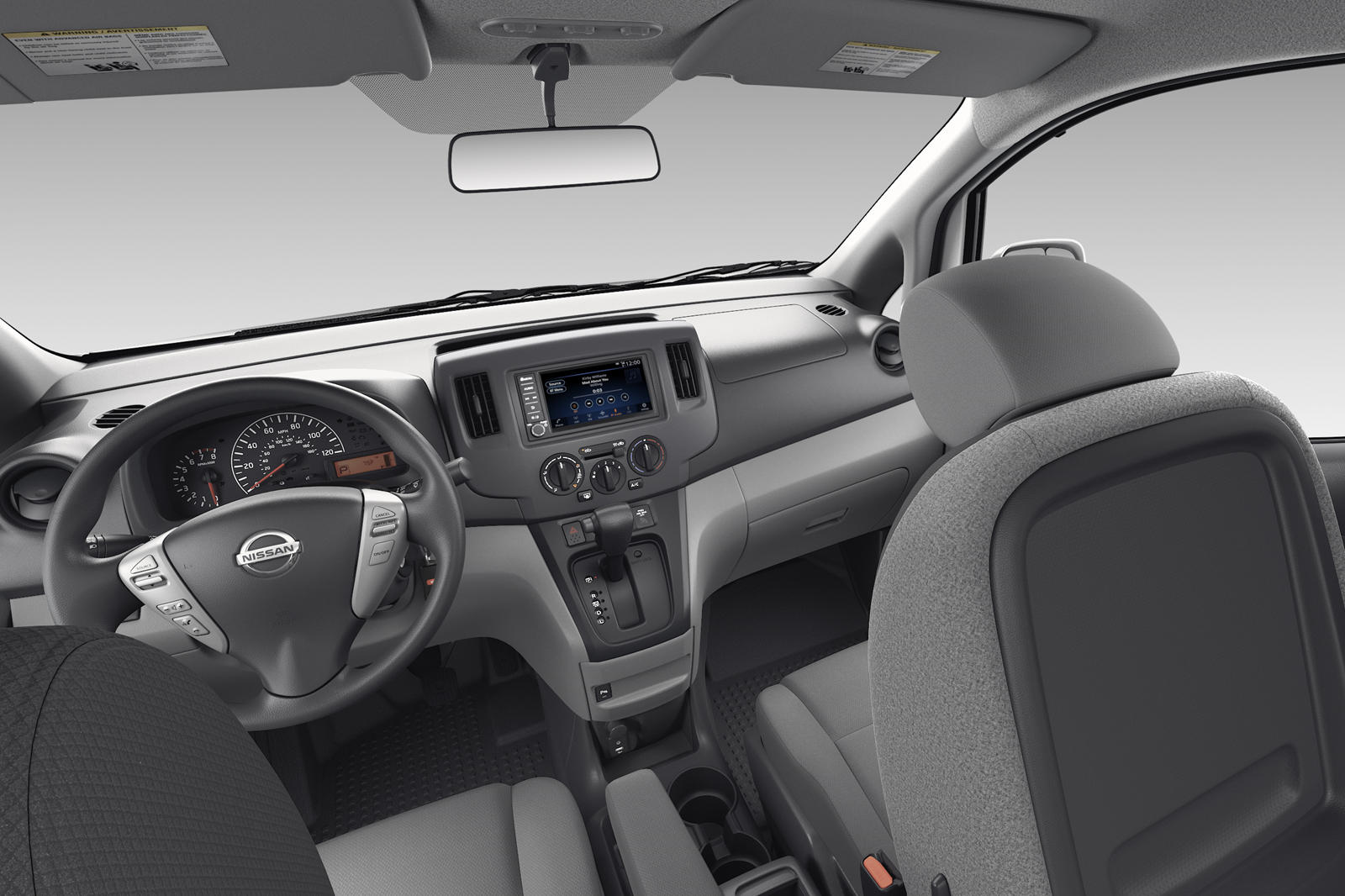 2021 Nissan NV200 Compact Cargo Interior Dimensions: Seating, Cargo Space & Trunk  Size - Photos