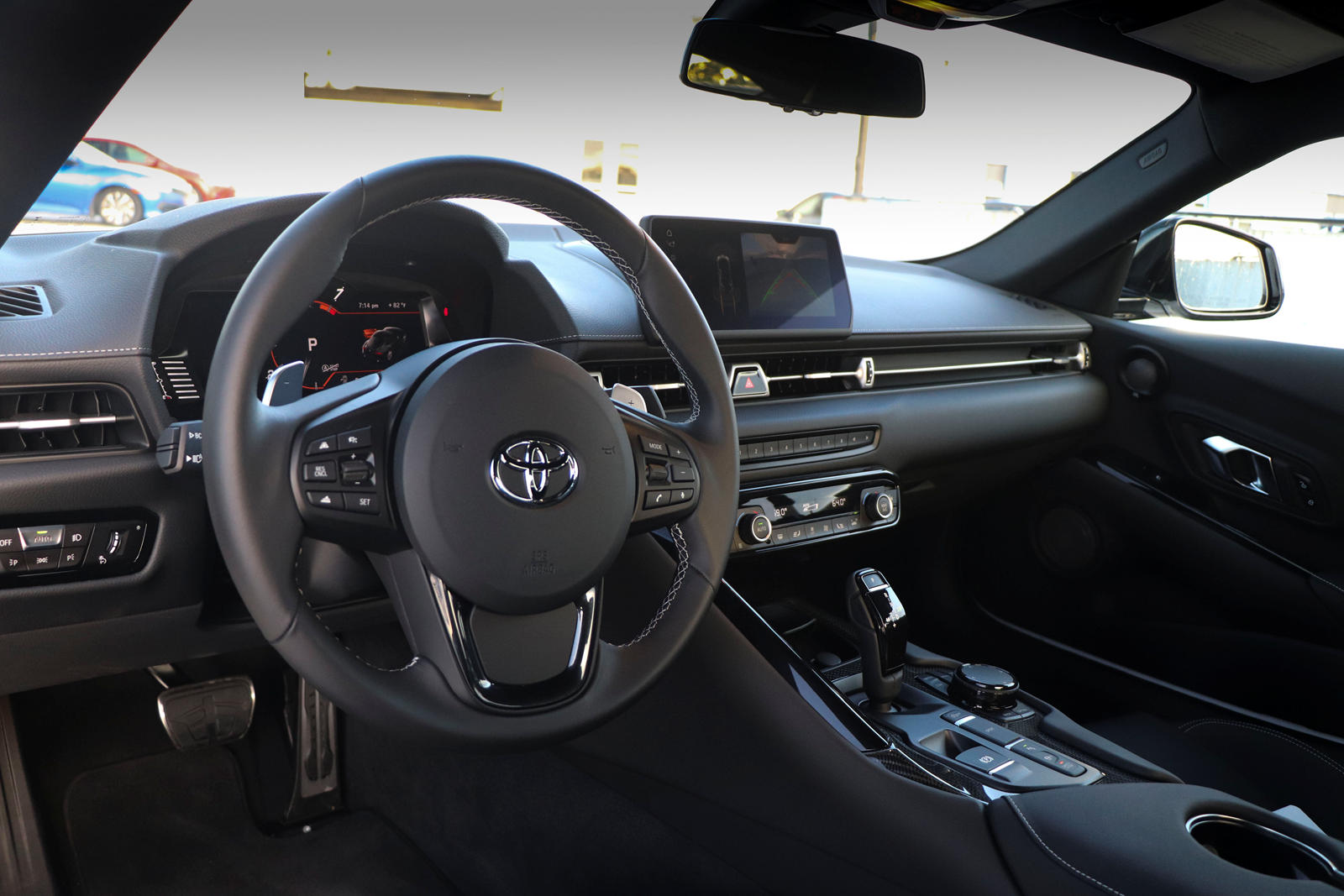 2021 Toyota GR Supra Steering Wheel Controls