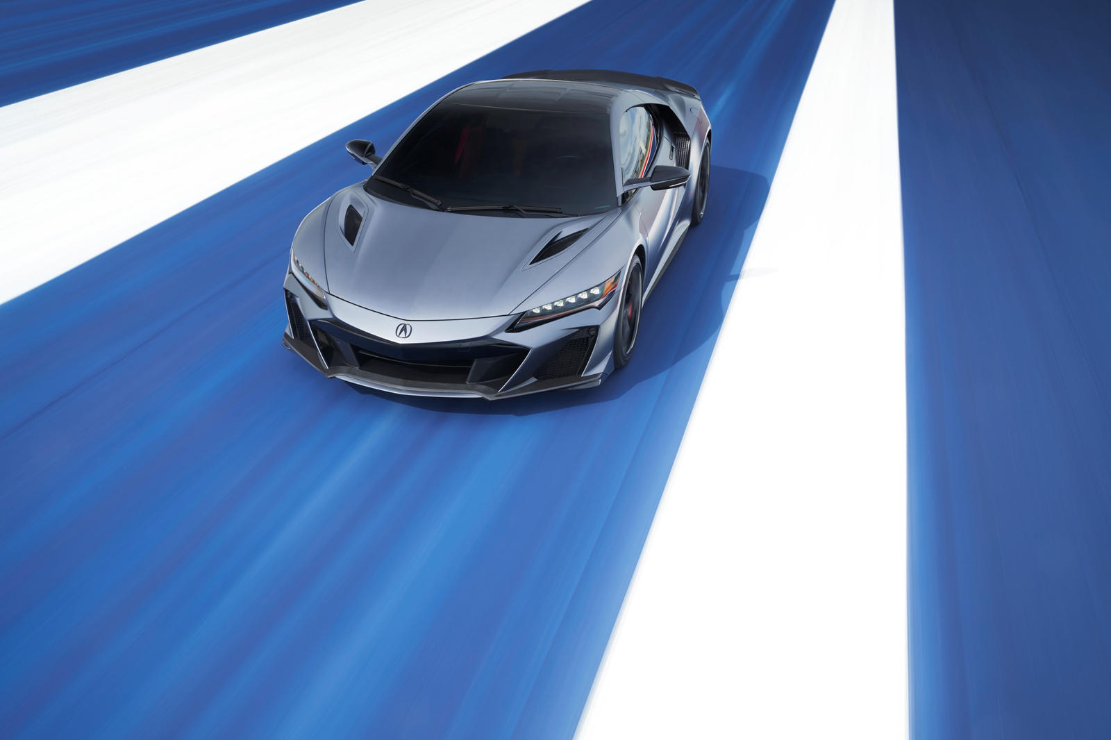2022 Acura NSX Driving Front Angle