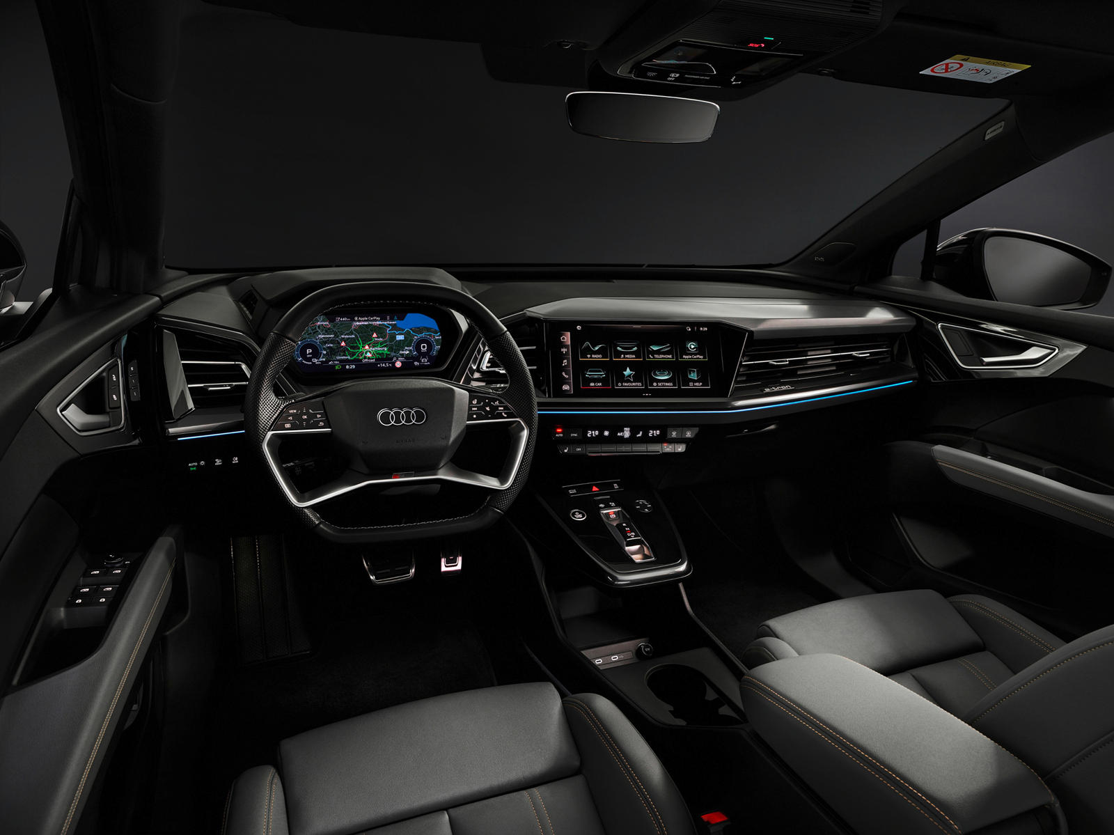 2022 Audi Q4 Sportback e-tron Dashboard