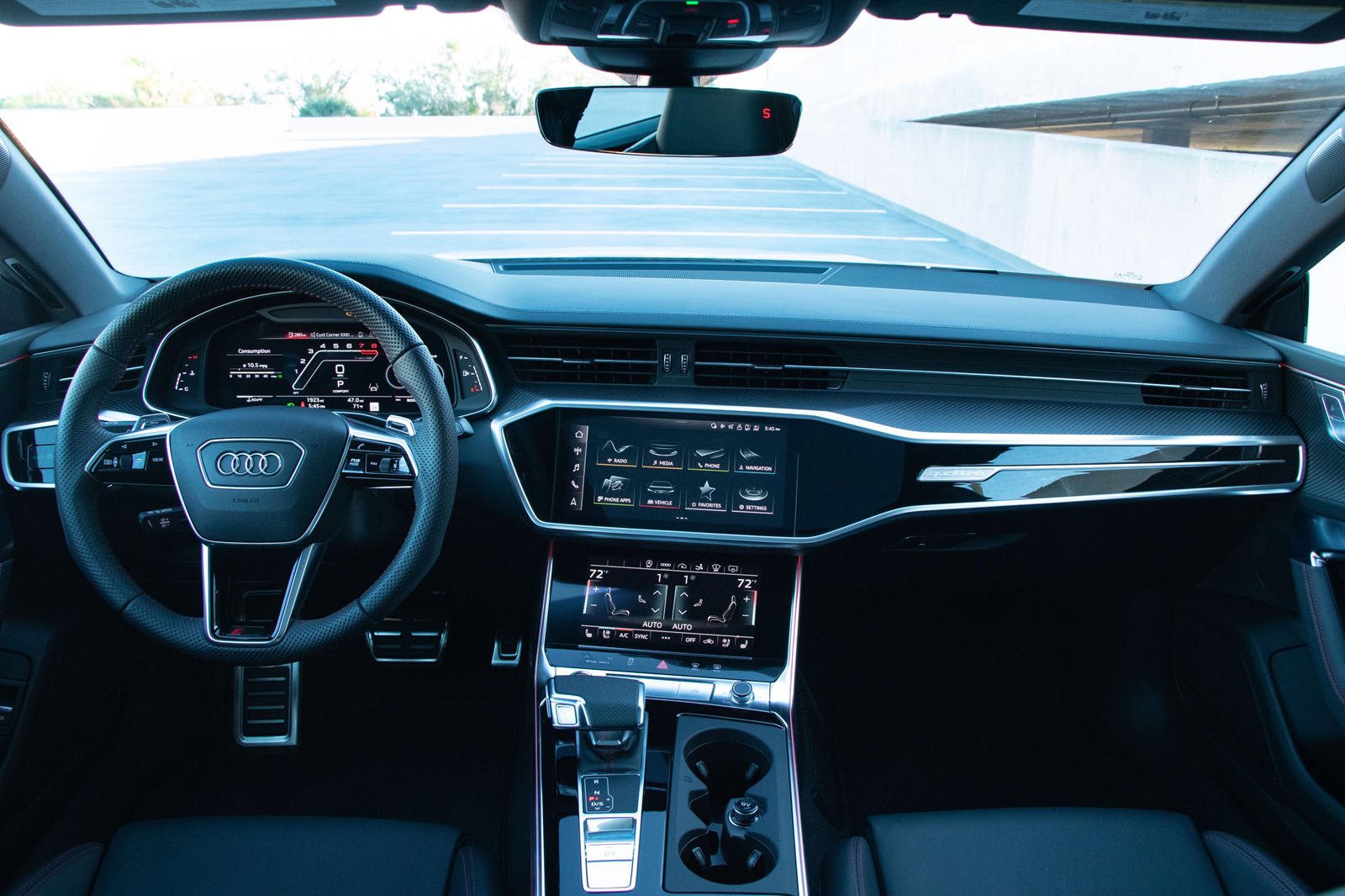 2022 Audi RS7 Dashboard