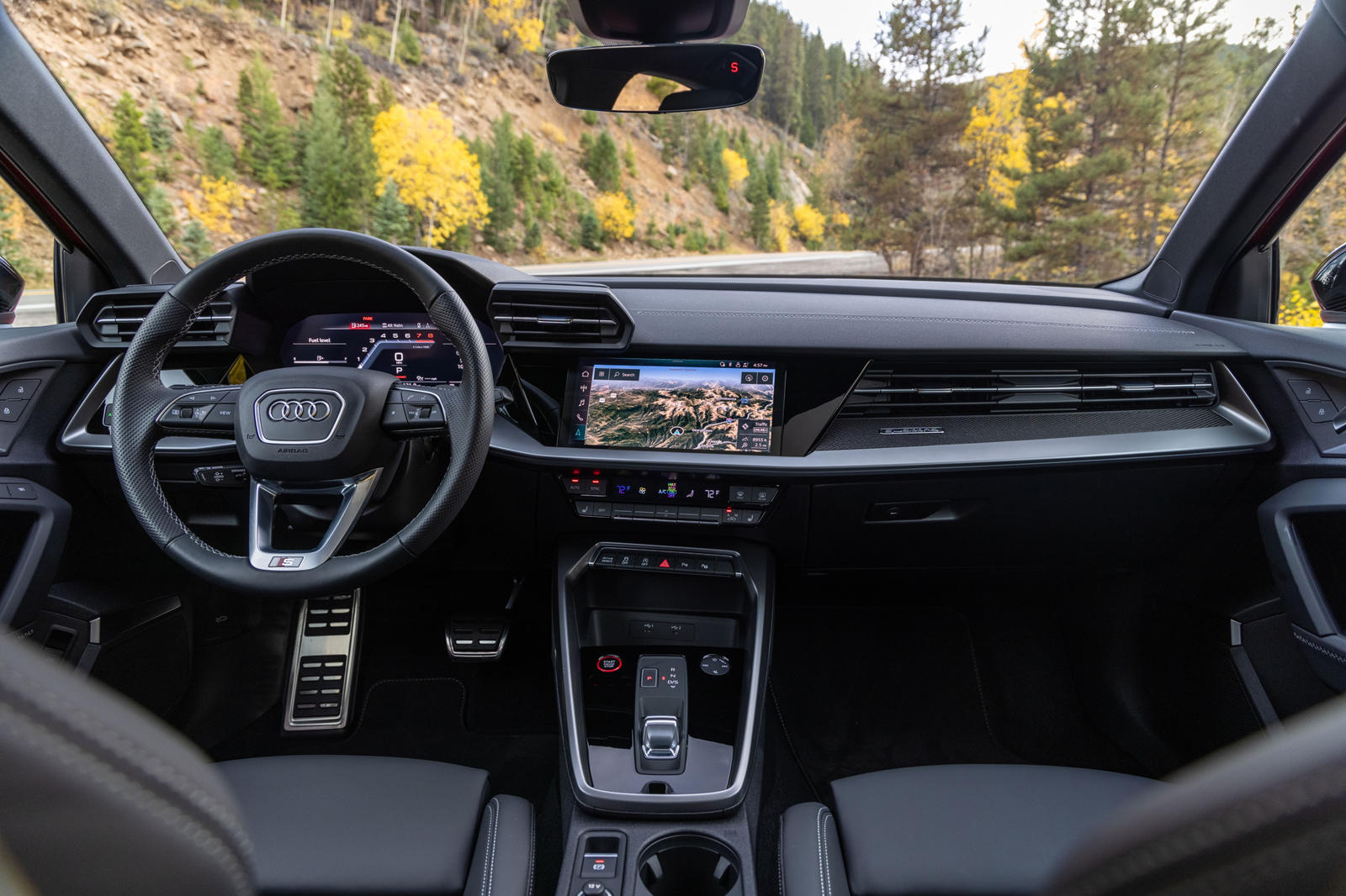 2022 Audi S3 Sedan Dashboard