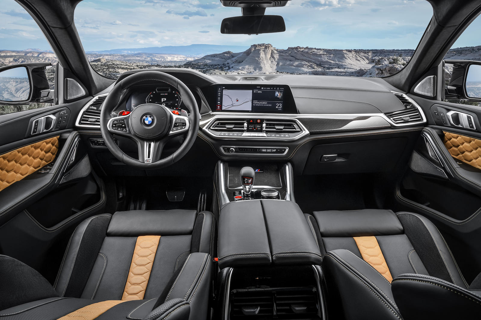 2022 BMW X6 M Dashboard