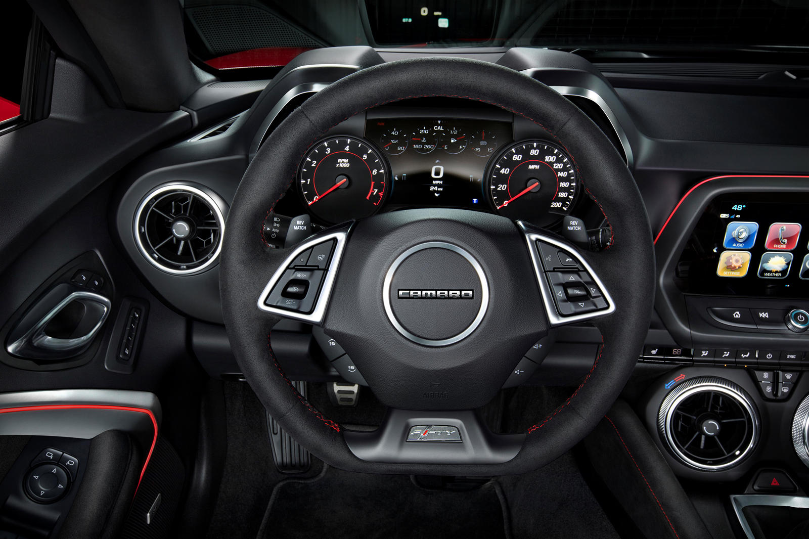 2022 Chevrolet Camaro Coupe Steering Steering Wheel Design