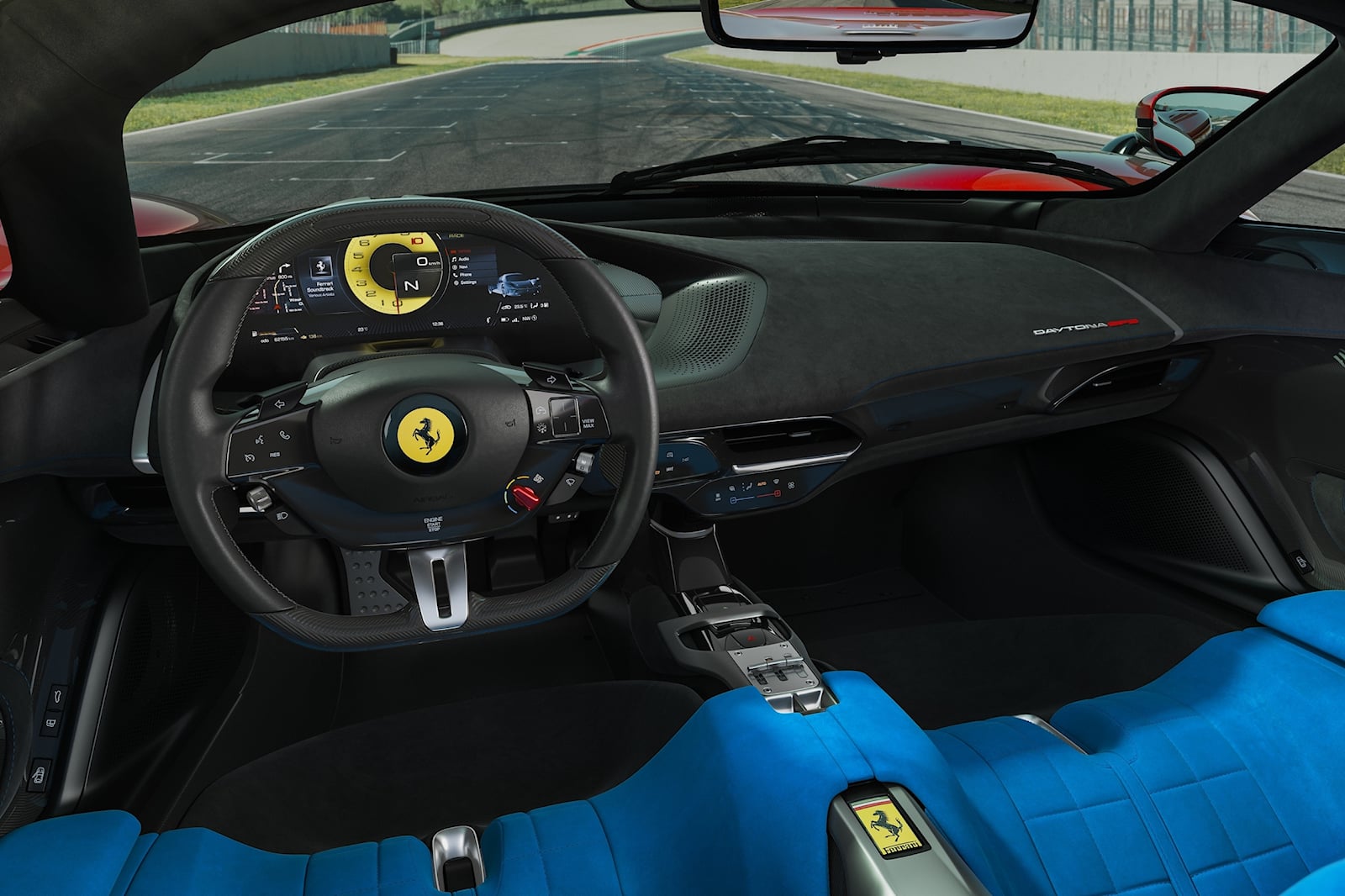 2022 Ferrari Daytona SP3 Dashboard
