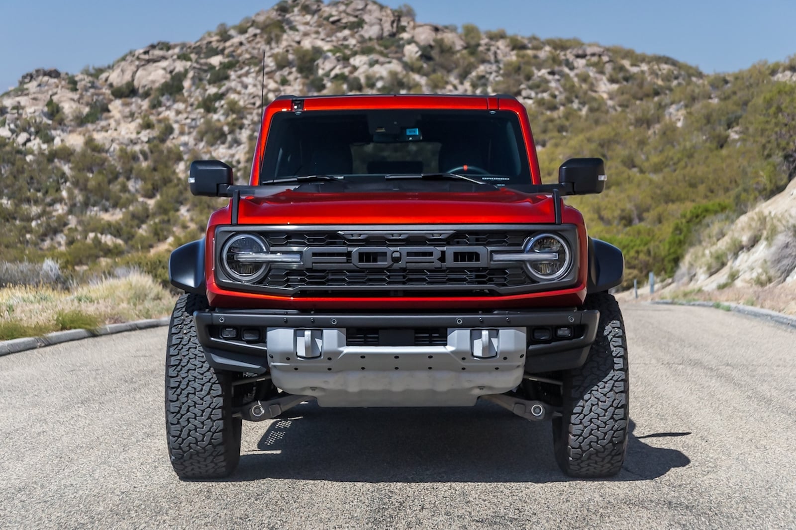 2022 Ford Bronco Raptor Front View