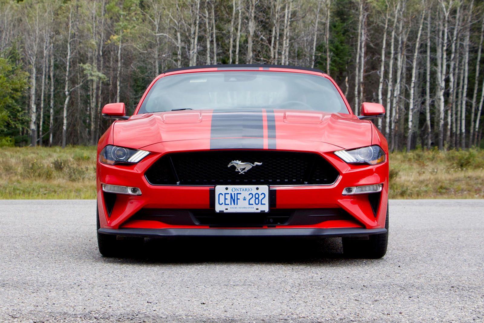 2022 Ford Mustang GT Convertible Front View