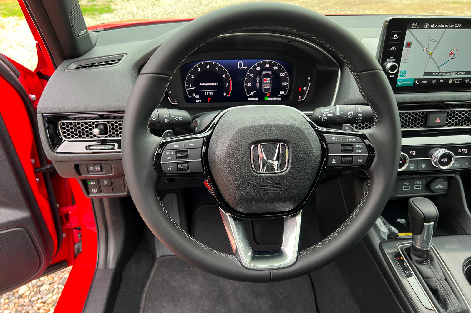 2022 Honda Civic Grey Interior