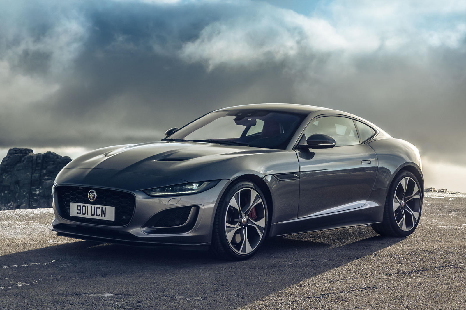 2022 Jaguar F-Type Coupe Front Angle View