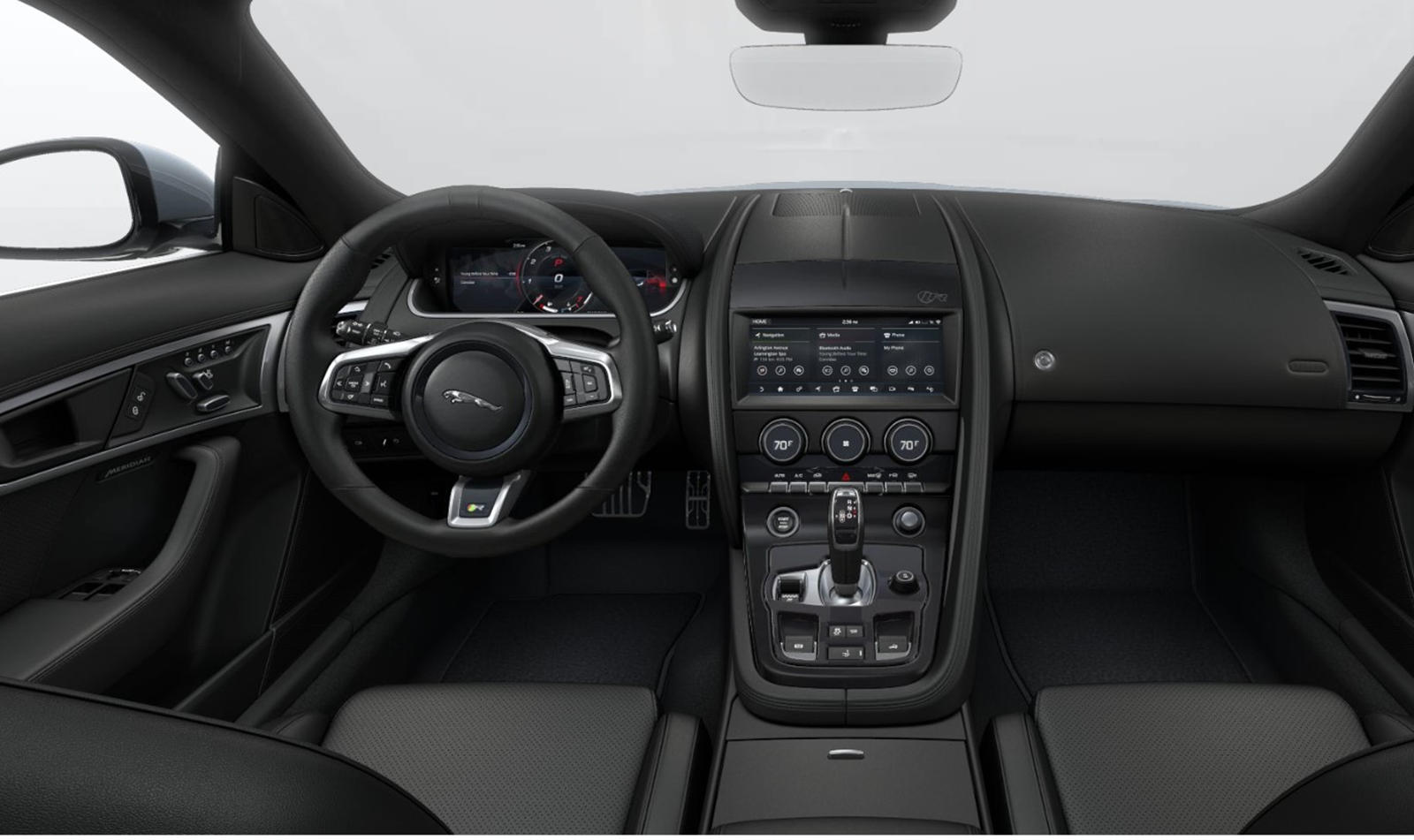 2022 Jaguar F-Type R Convertible Dashboard