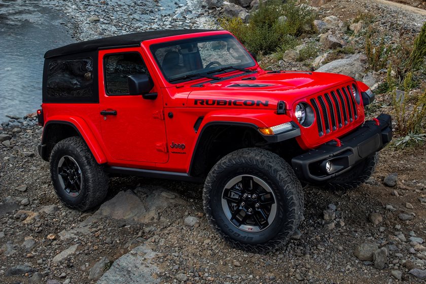 2022 Jeep Wrangler Front Angle View