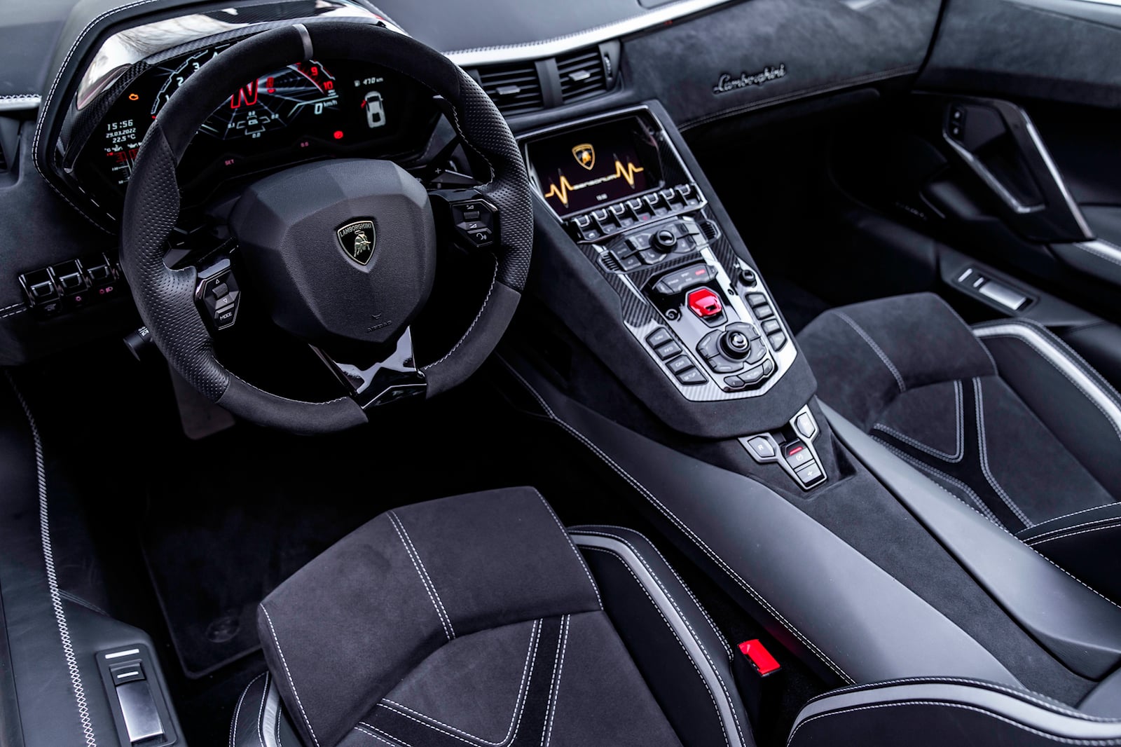 2022 Lamborghini Aventador Ultimae Interior Photos | CarBuzz