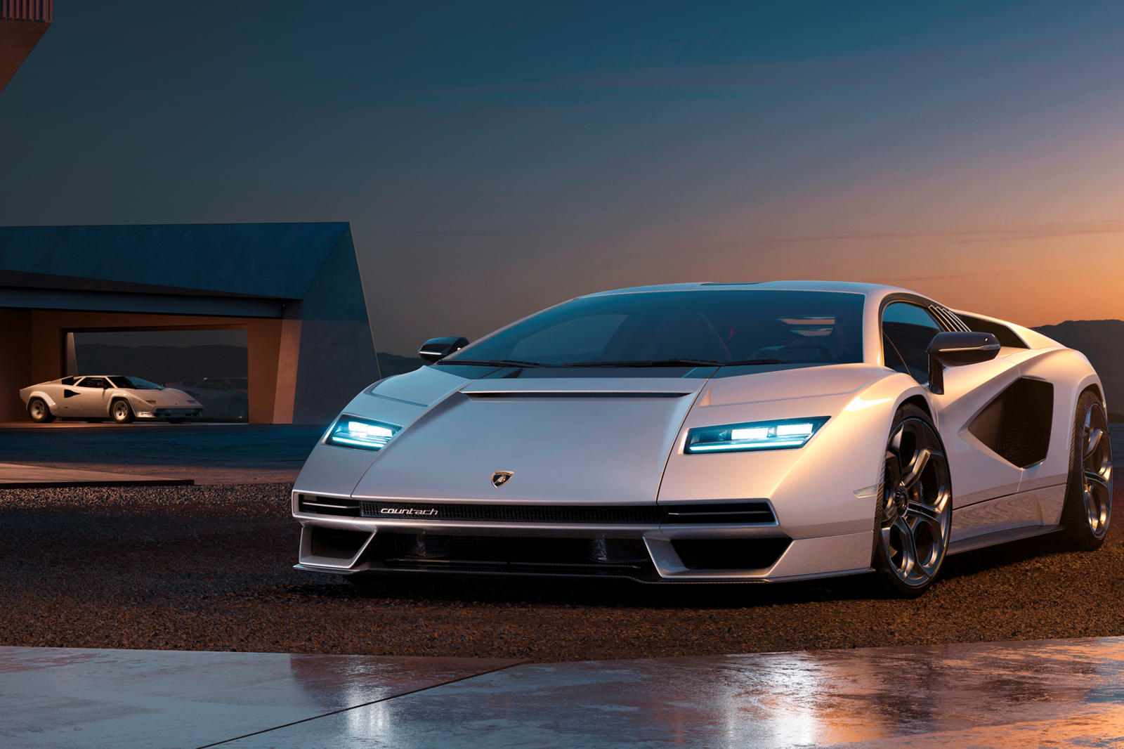 2022 Lamborghini Countach Front View