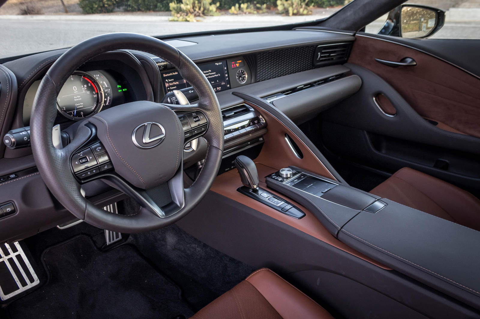 2022 Lexus LC Coupe Steering Wheel Design