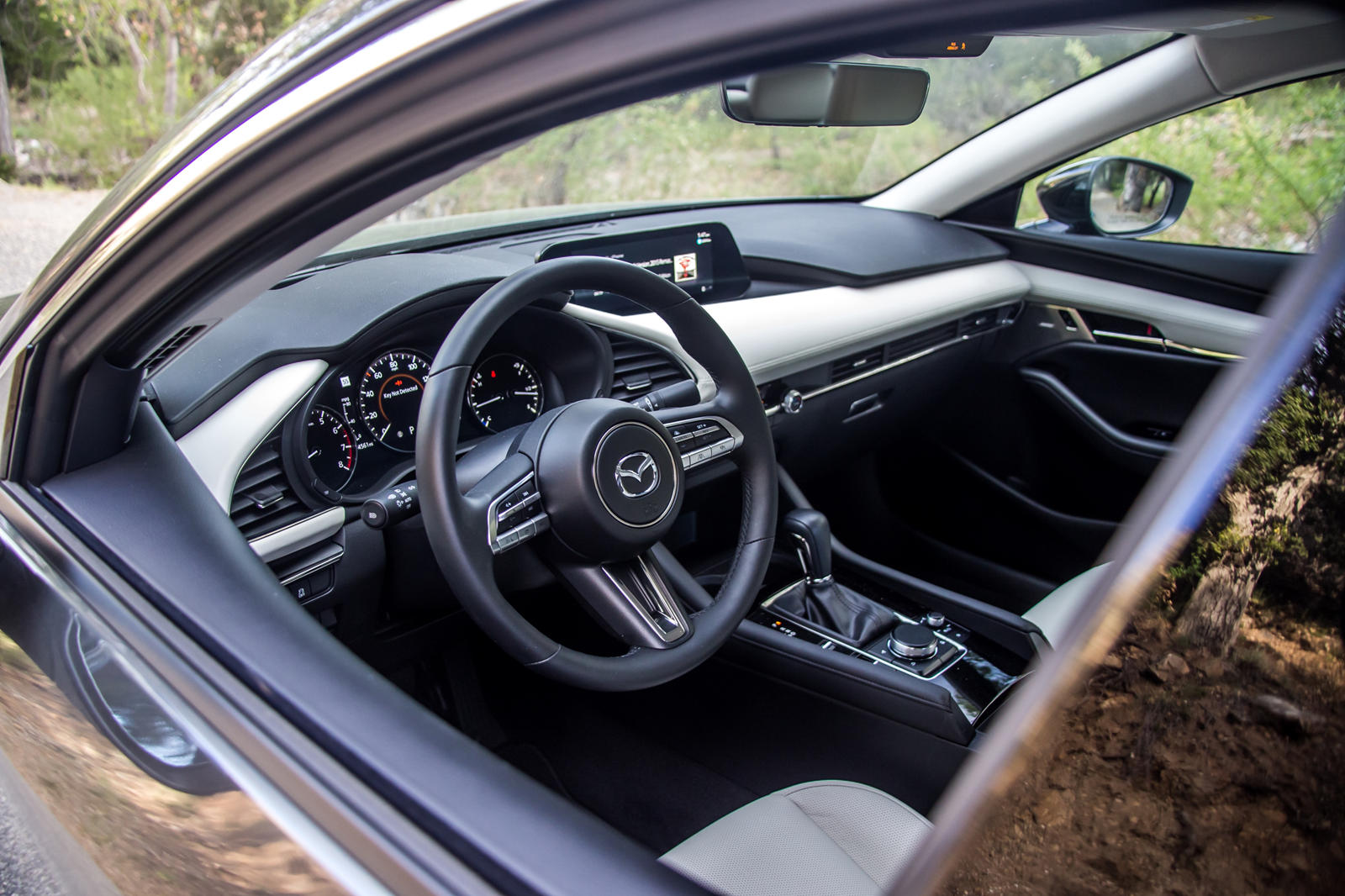 2022 Mazda 3 Sedan Multifunction Steering Wheel