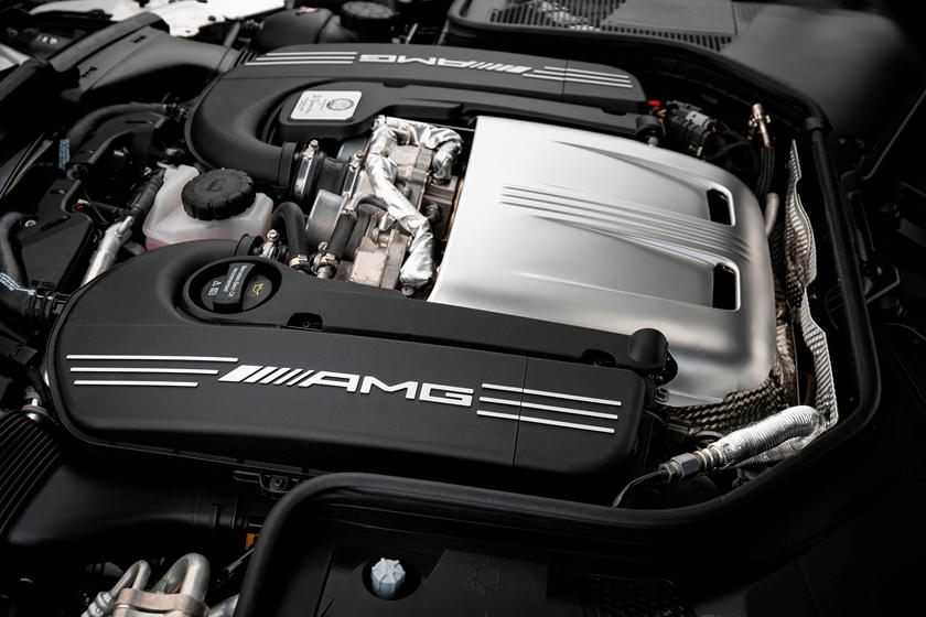 2022 Mercedes-AMG C63 Coupe Engine