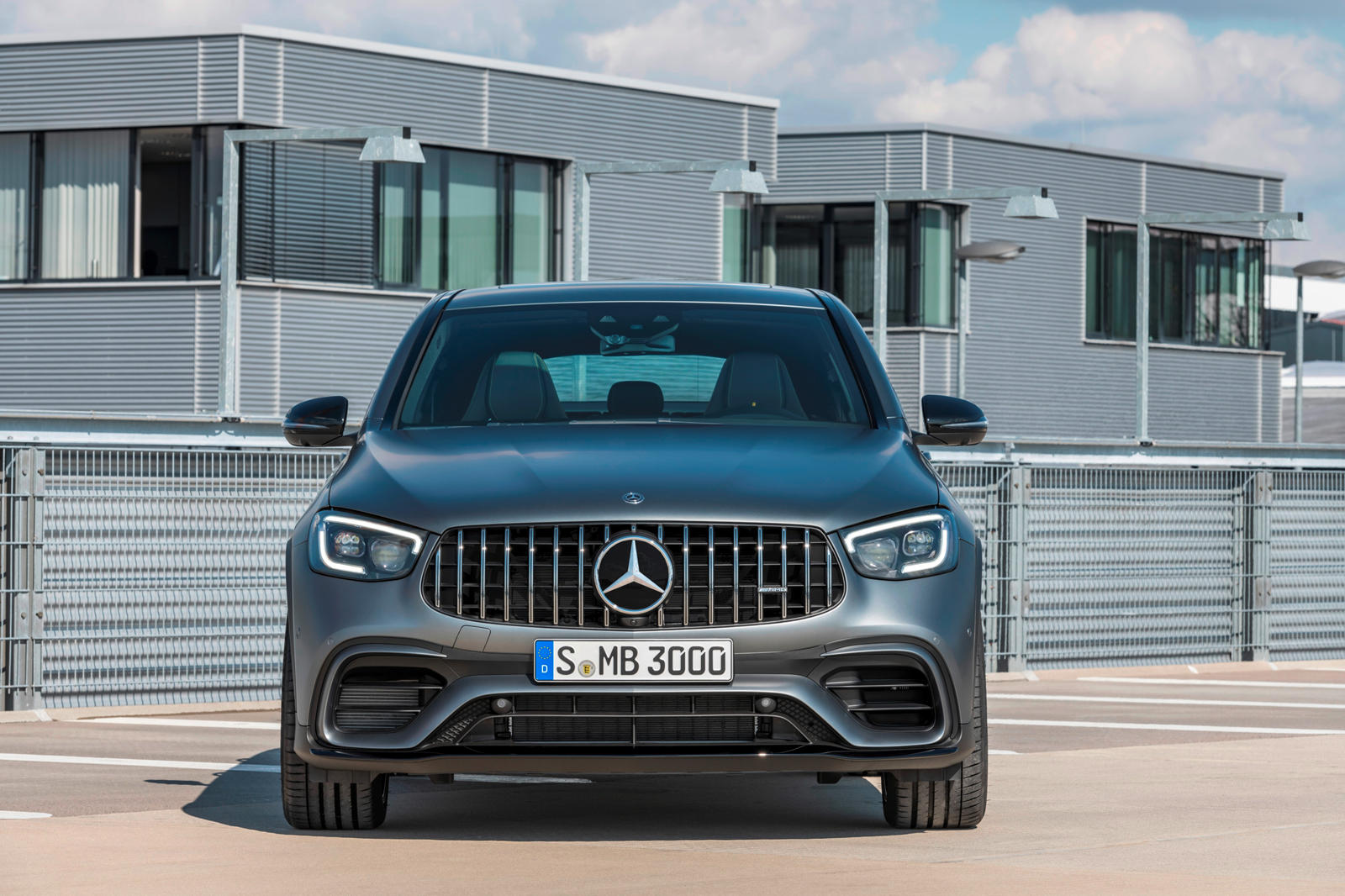 2022 Mercedes-AMG GLC 63 Coupe Front View