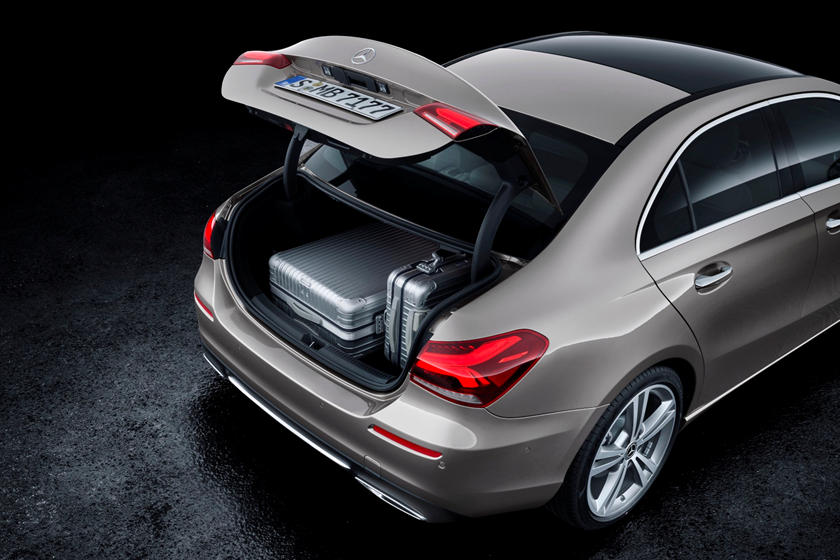 2022 Mercedes-Benz A-Class Sedan Trunk Space