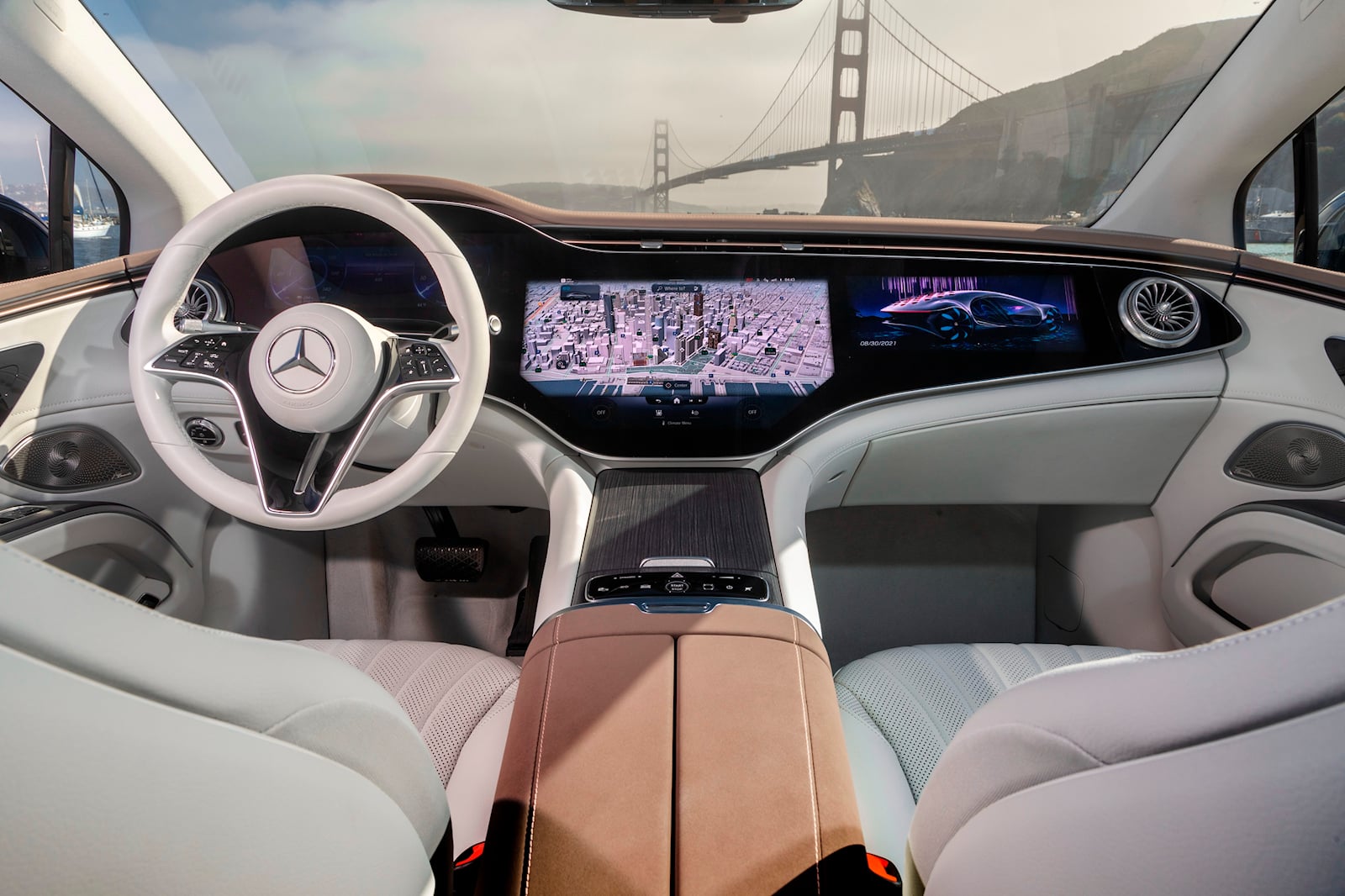 2022 Mercedes-Benz EQS Sedan Dashboard