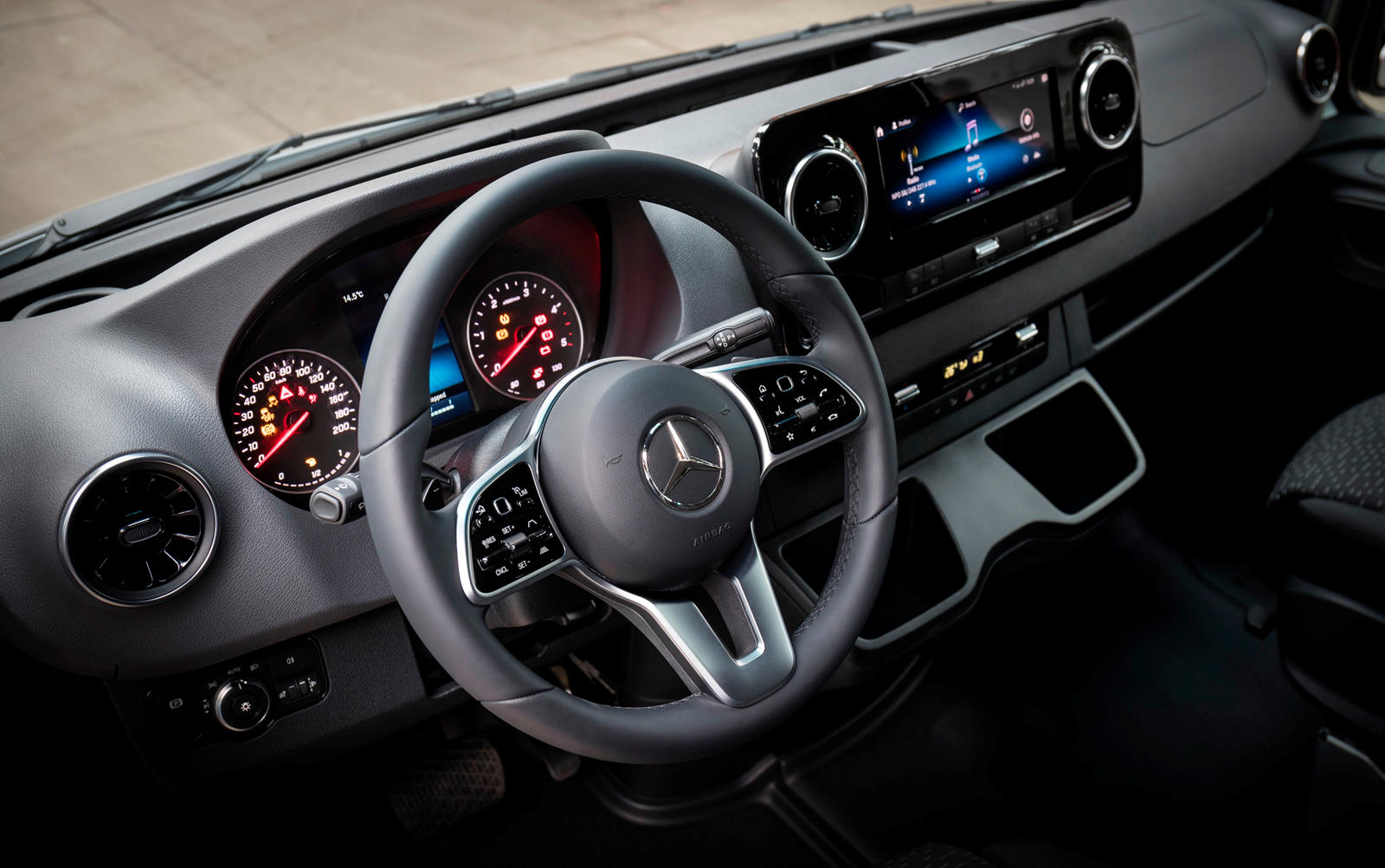 2022 Mercedes-Benz Sprinter Cargo Van Steering Wheel Controls