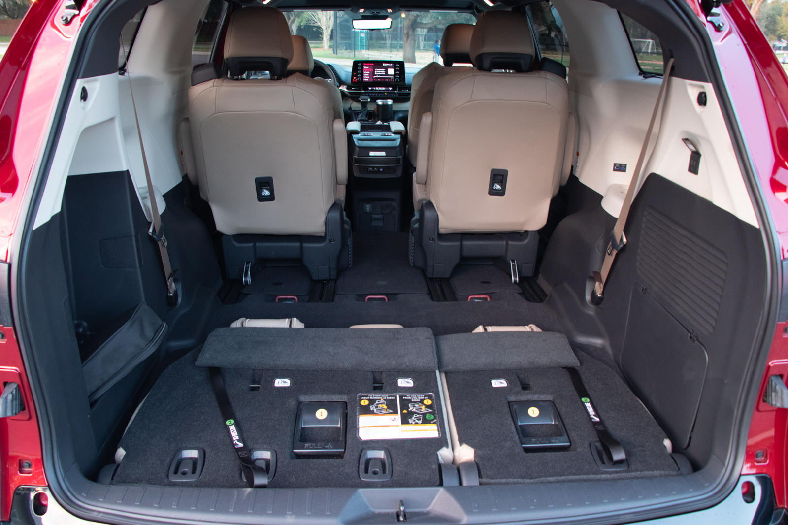 2022 Toyota Sienna Interior Dimensions Seating, Cargo Space & Trunk
