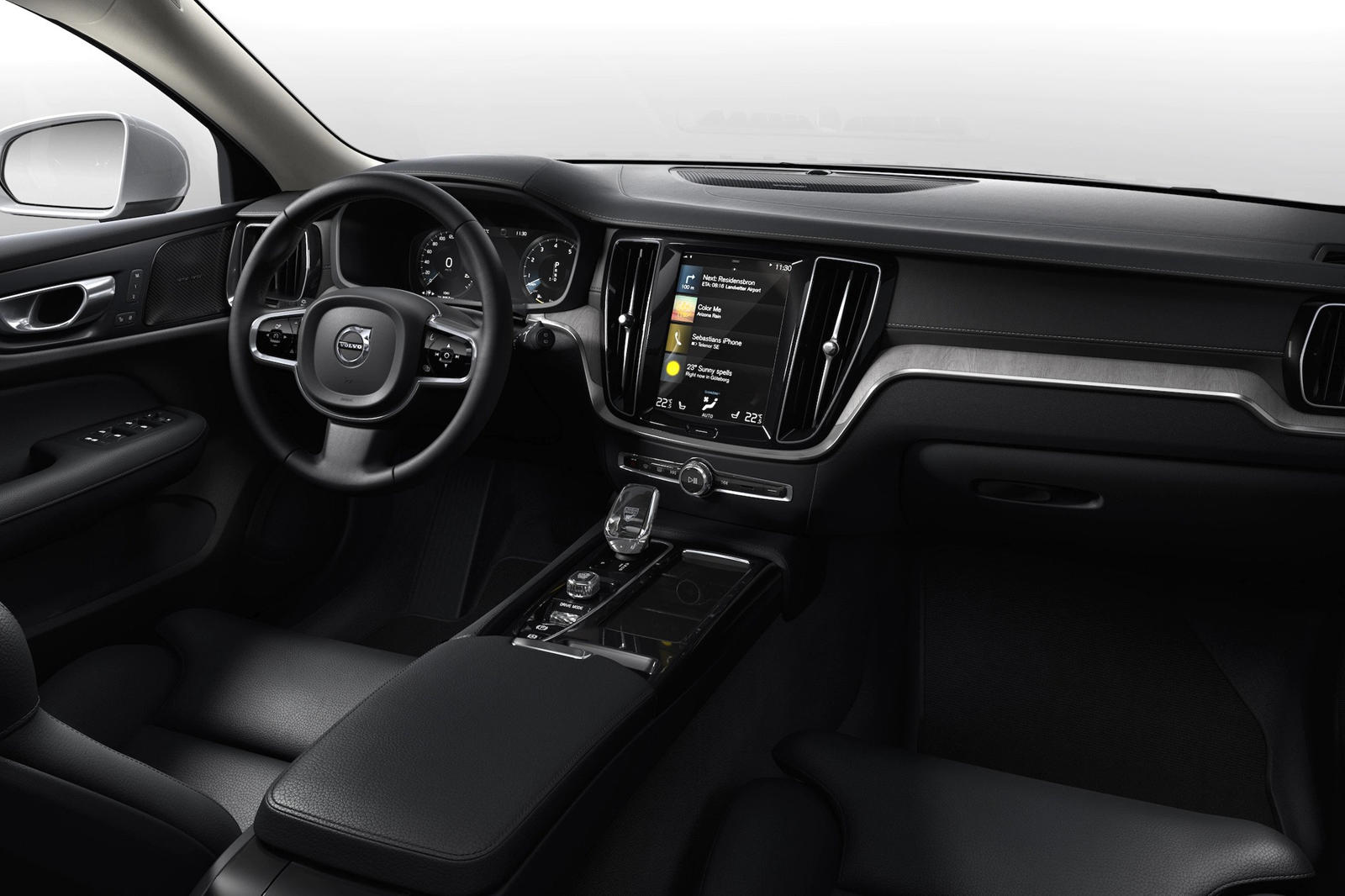 2022 Volvo S60 Recharge Dashboard