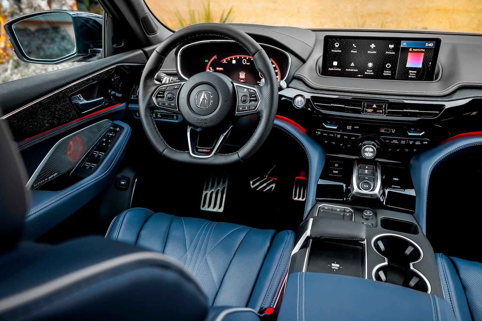 2022 Acura Mdx Black Interior