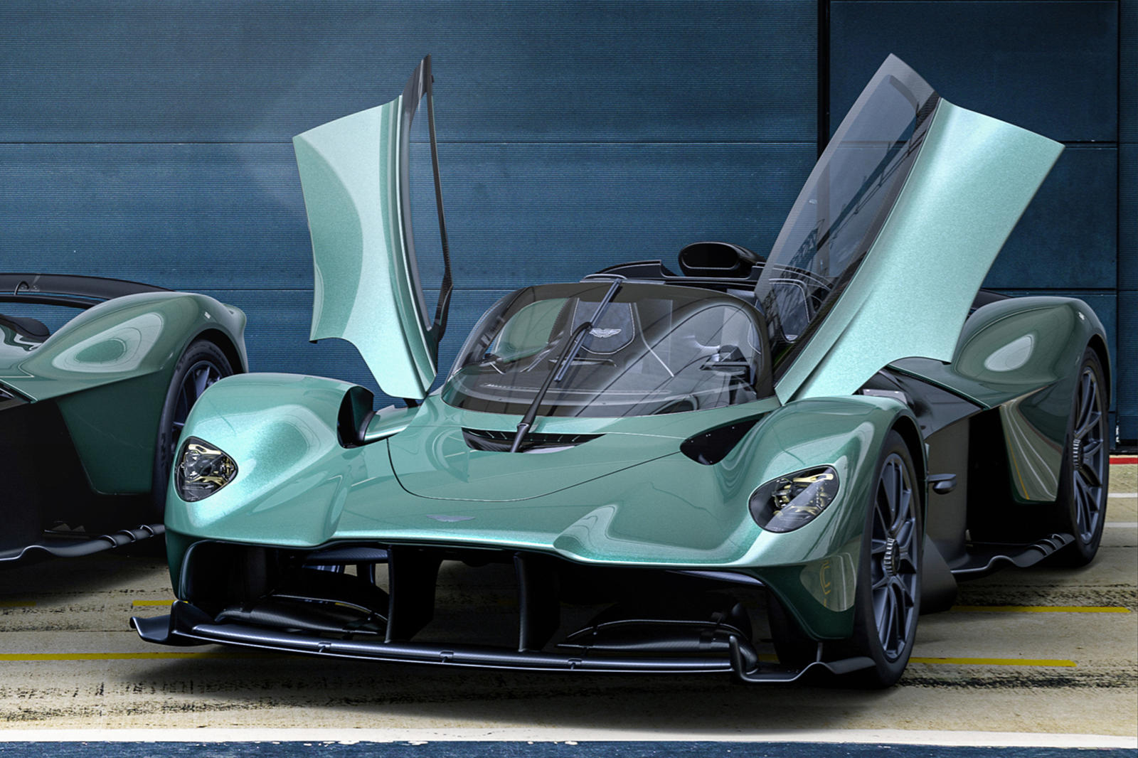 2023 Aston Martin Valkyrie Spider Front Angle View