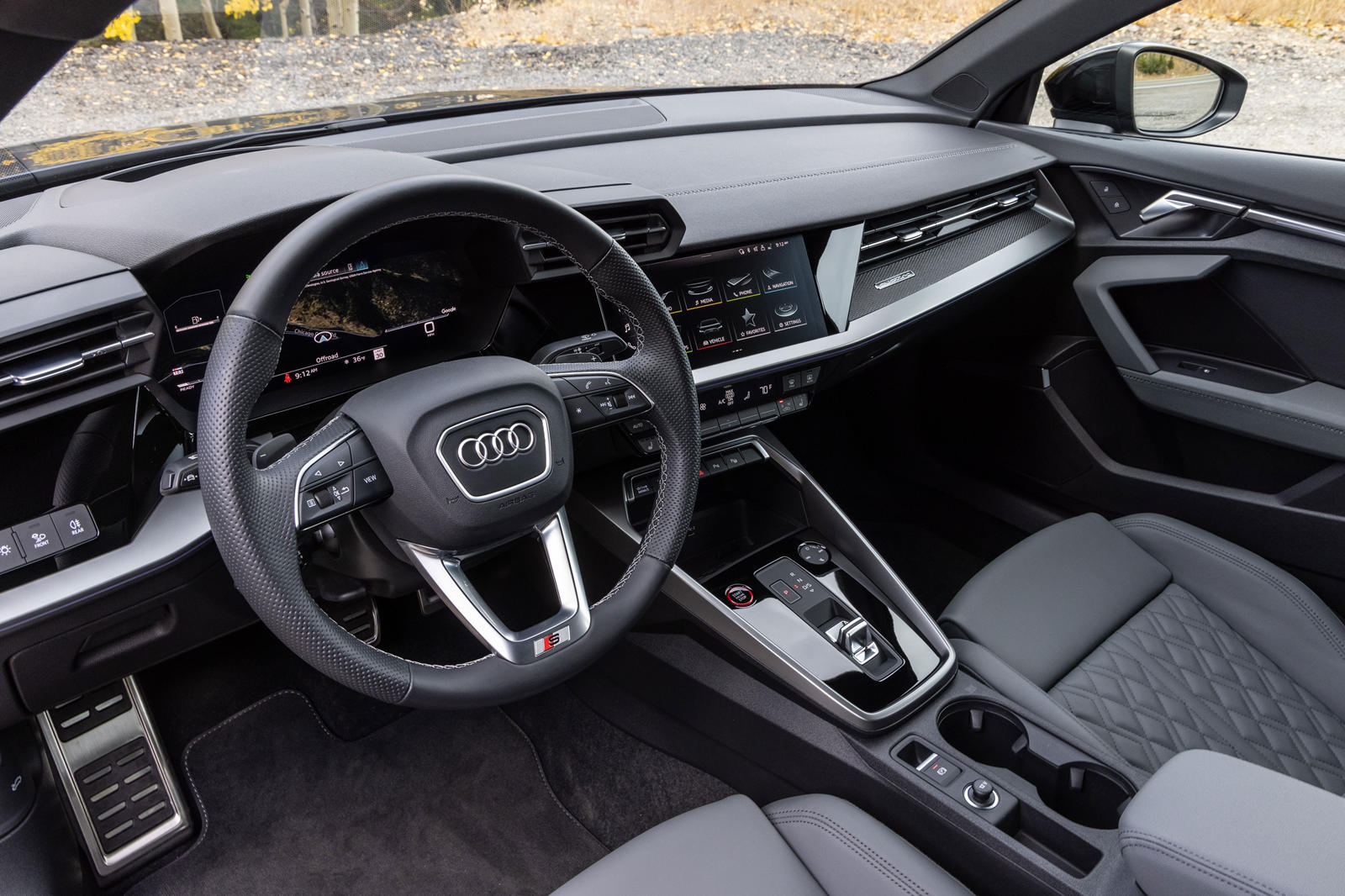2023 Audi S3 Sedan Interior Dimensions: Seating, Cargo Space