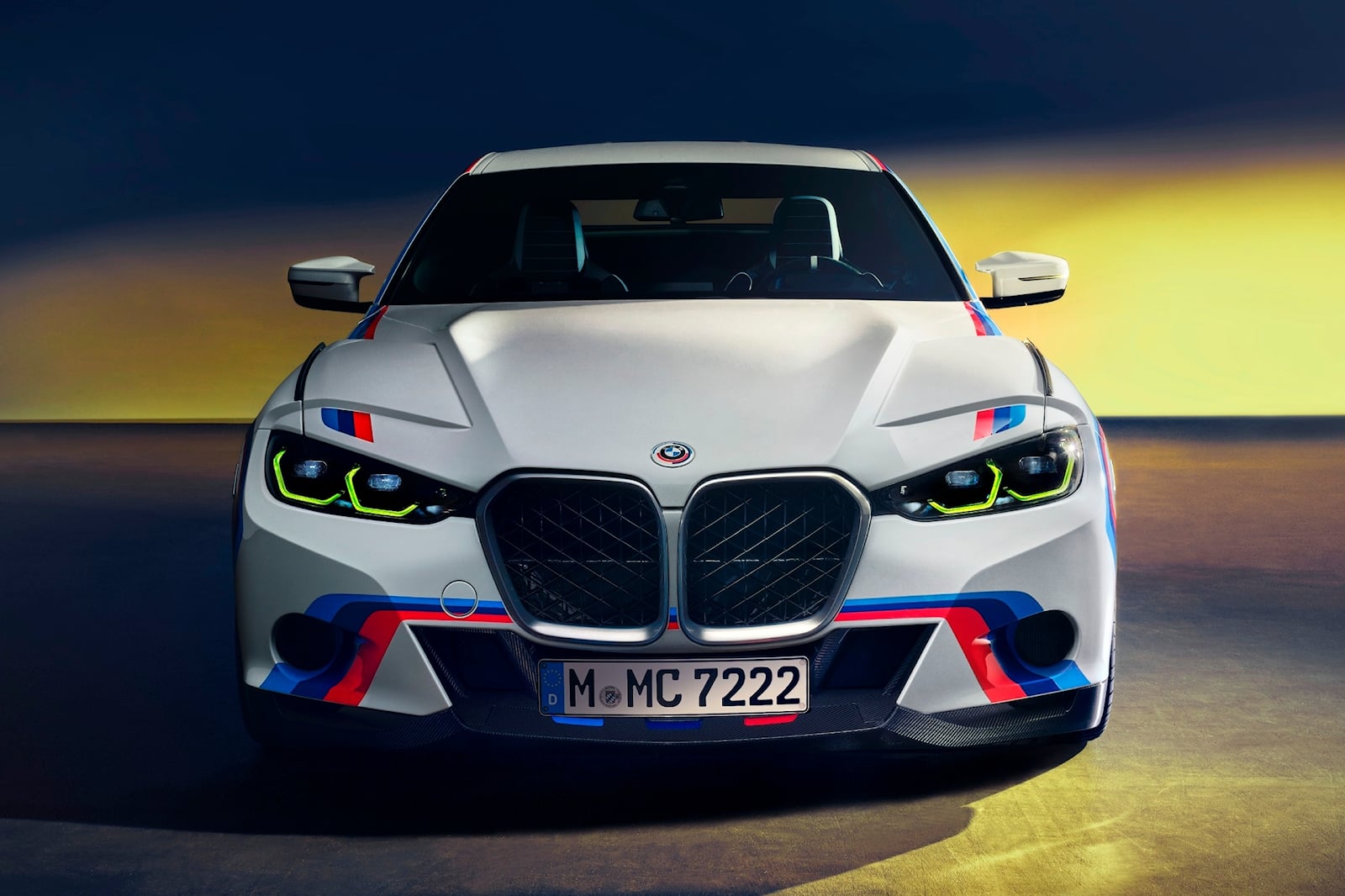 2023 BMW 3.0 CSL Front View